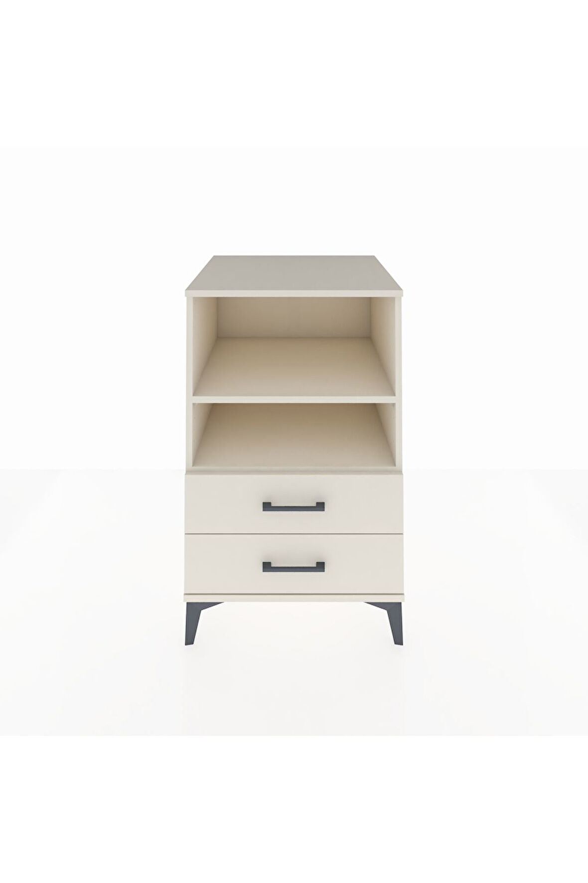 Kronos Komodin 2 Raflı 2 Çekmeceli 60x59x96 Aytaşı-Aytaşı