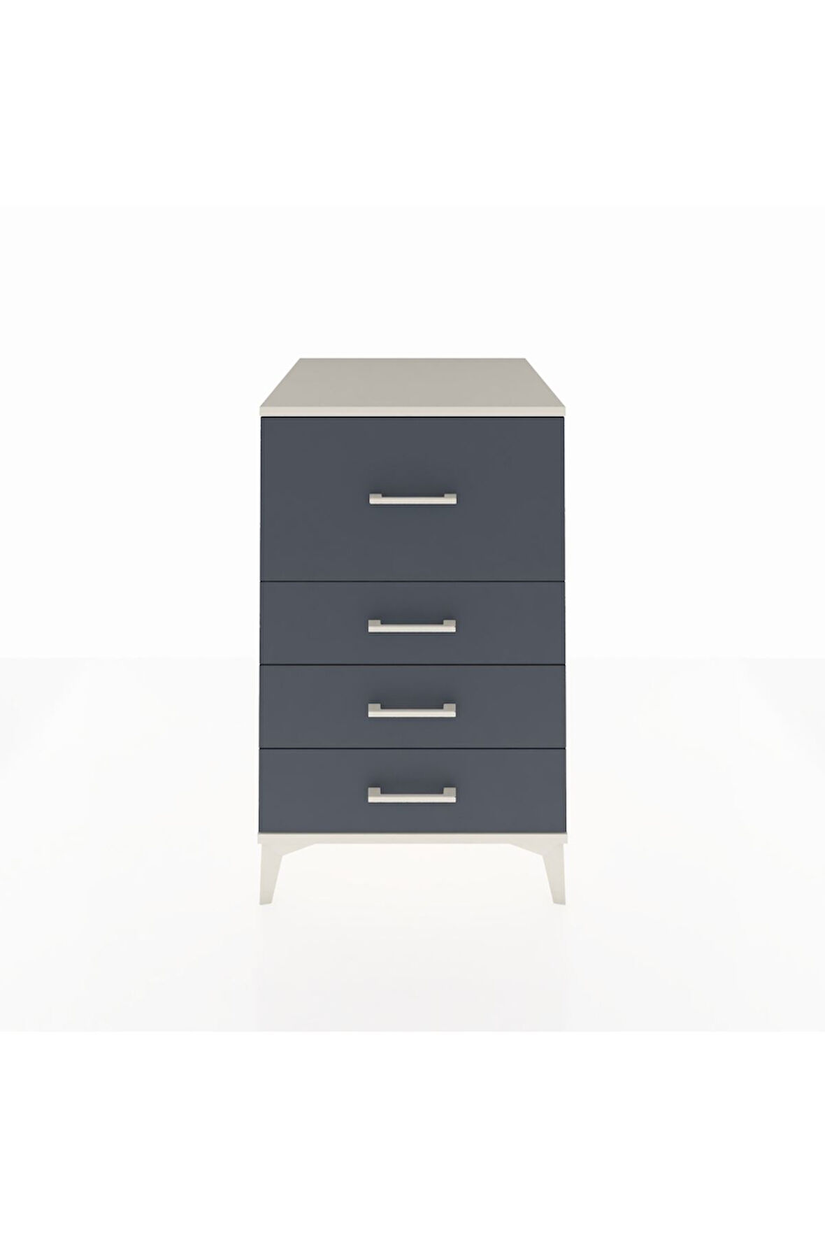 Kronos Komodin 4 Çekmeceli 60x59x96 Aytaşı-Antrasit