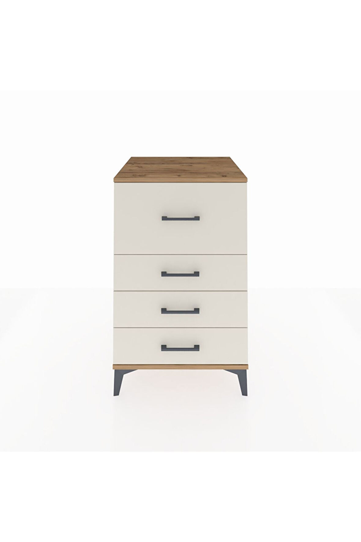Kronos Komodin 4 Çekmeceli 60x59x96 Çam-Aytaşı