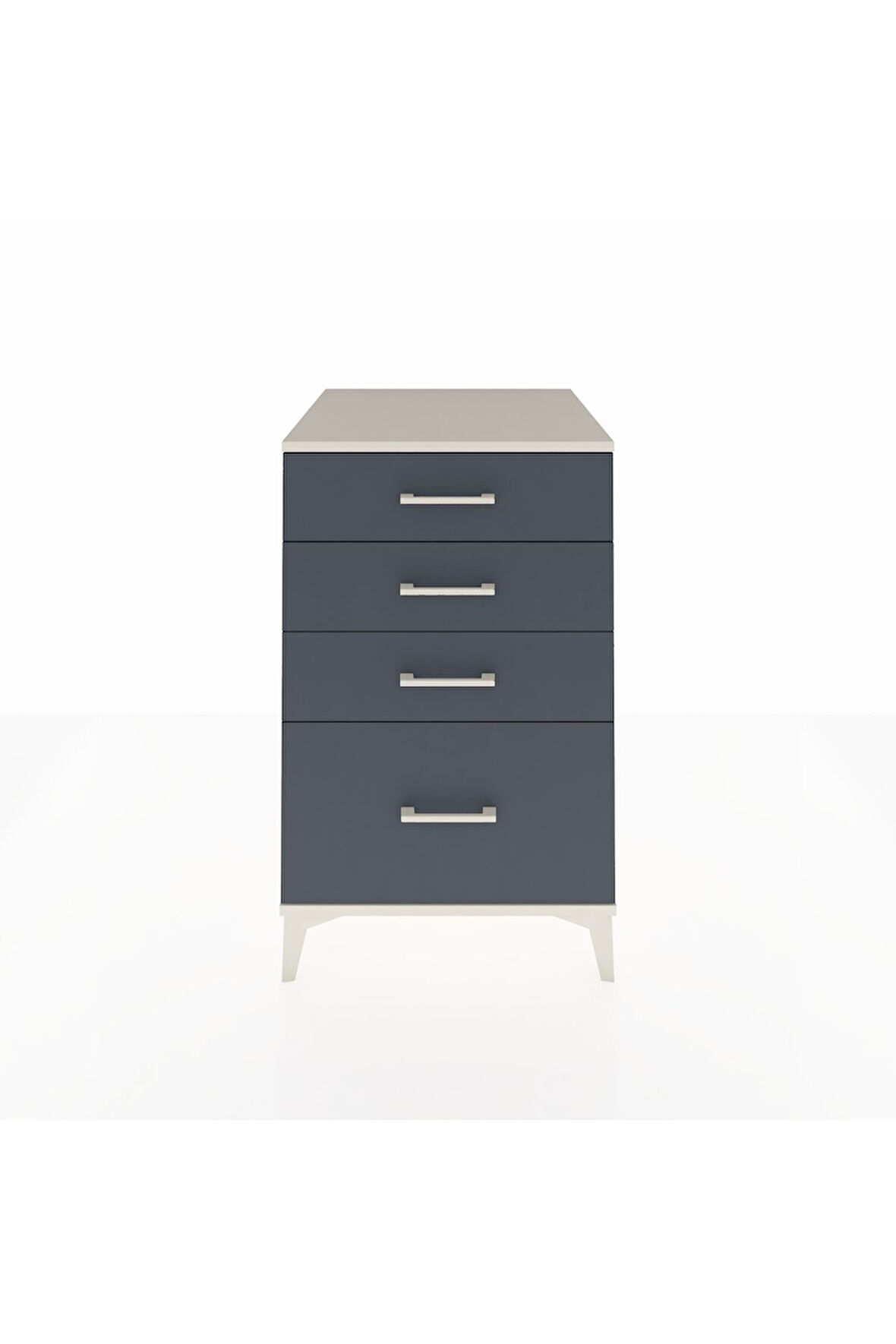 Kronos Komodin 4 Çekmeceli 60x59x96 Aytaşı-Antrasit