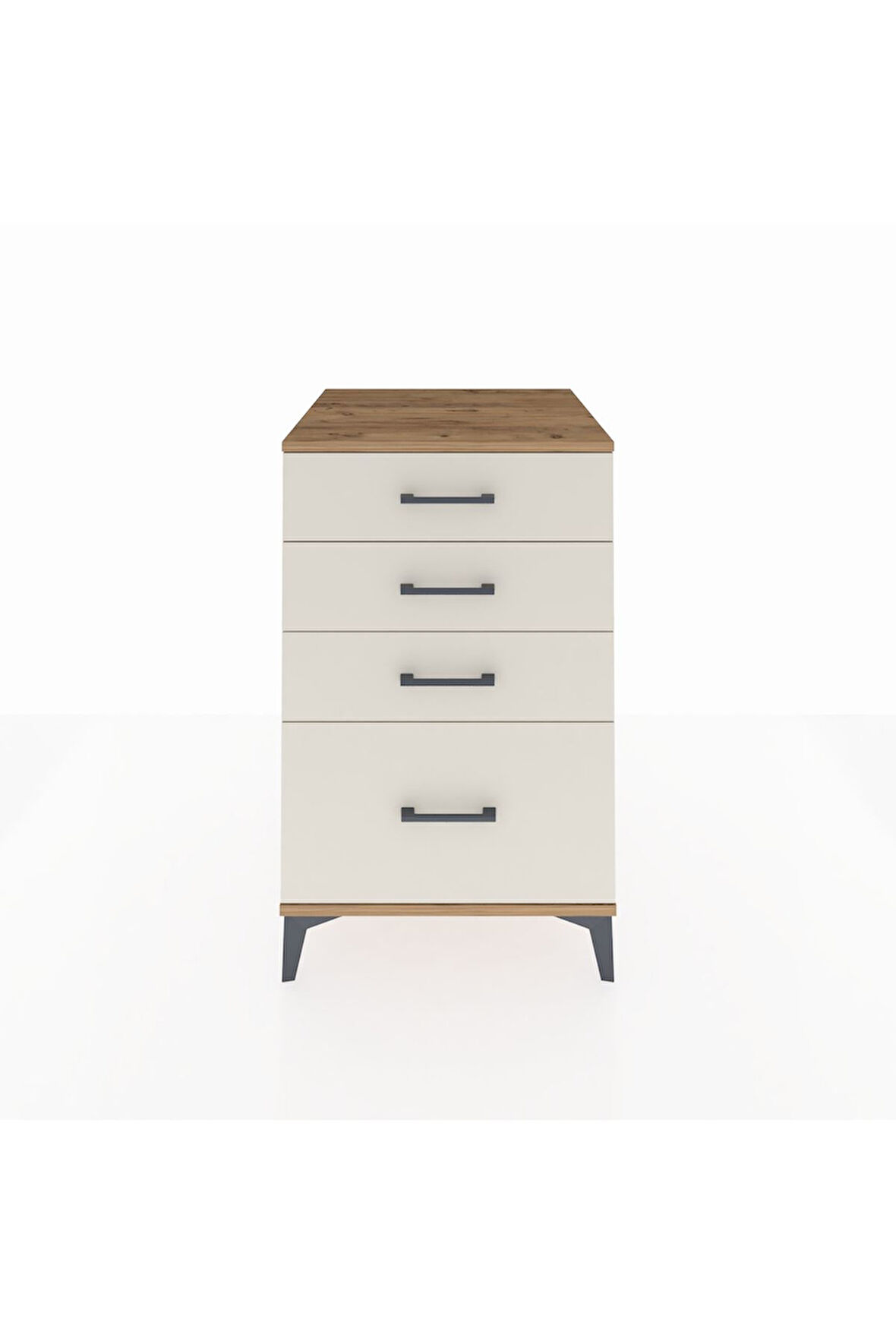 Kronos Komodin 4 Çekmeceli 60x59x96 Çam-Aytaşı