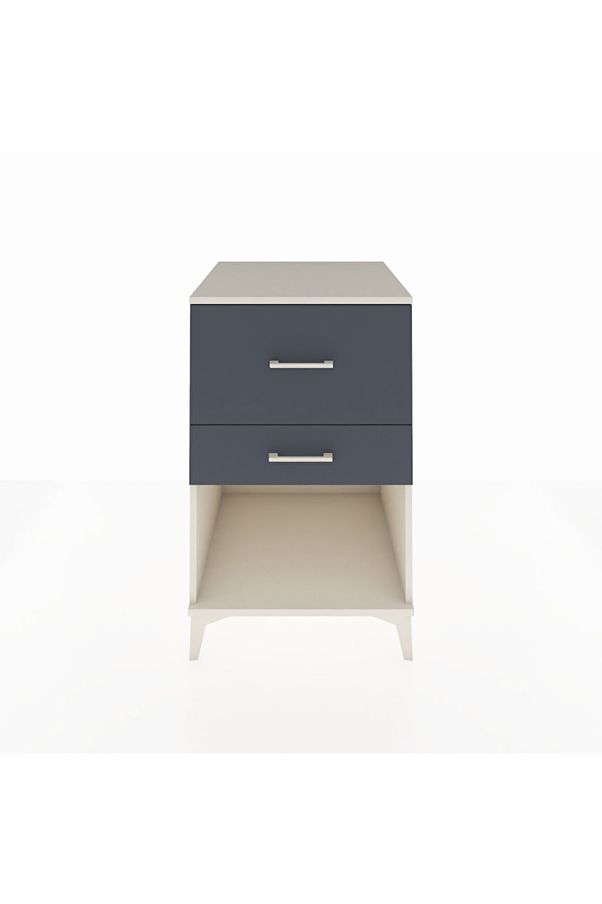 Kronos Komodin 2 Çekmeceli 60x59x96 Aytaşı-Antrasit