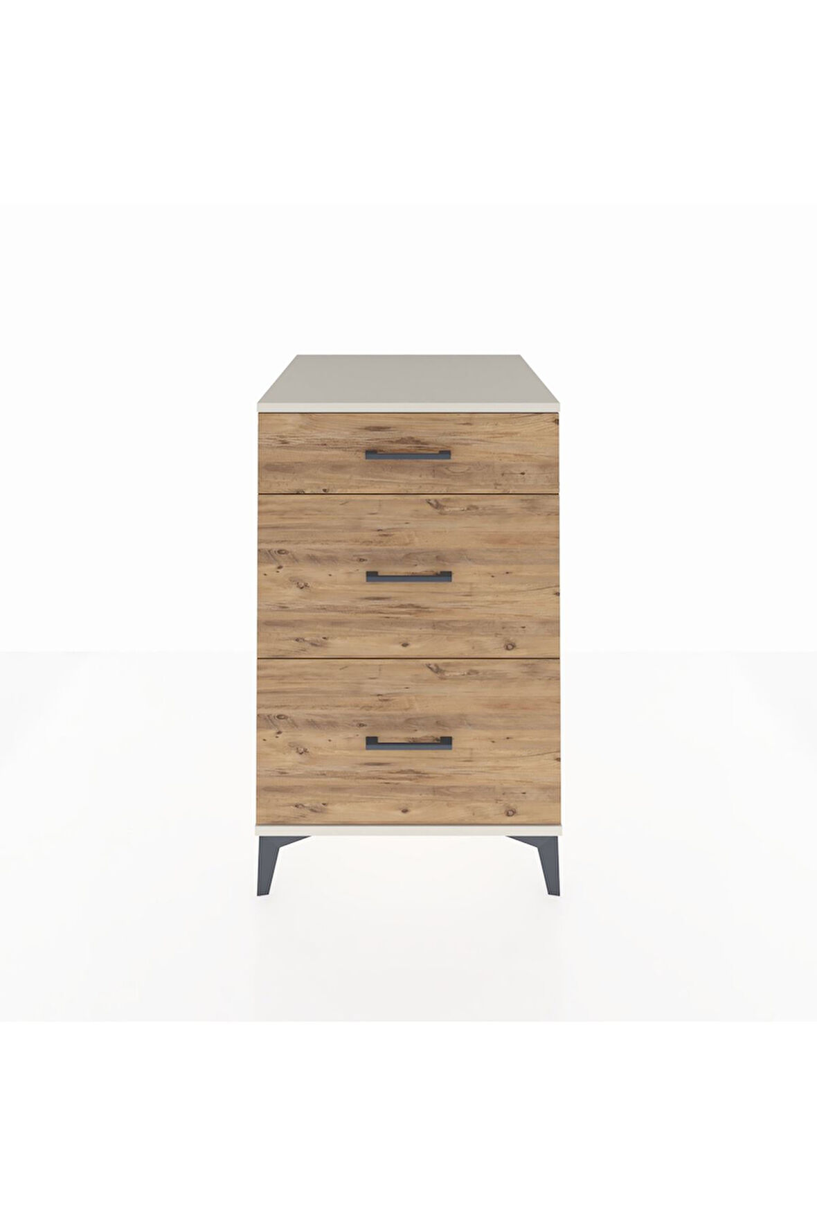 Kronos Komodin 3 Çekmeceli 60x59x96 Aytaşı-Çam