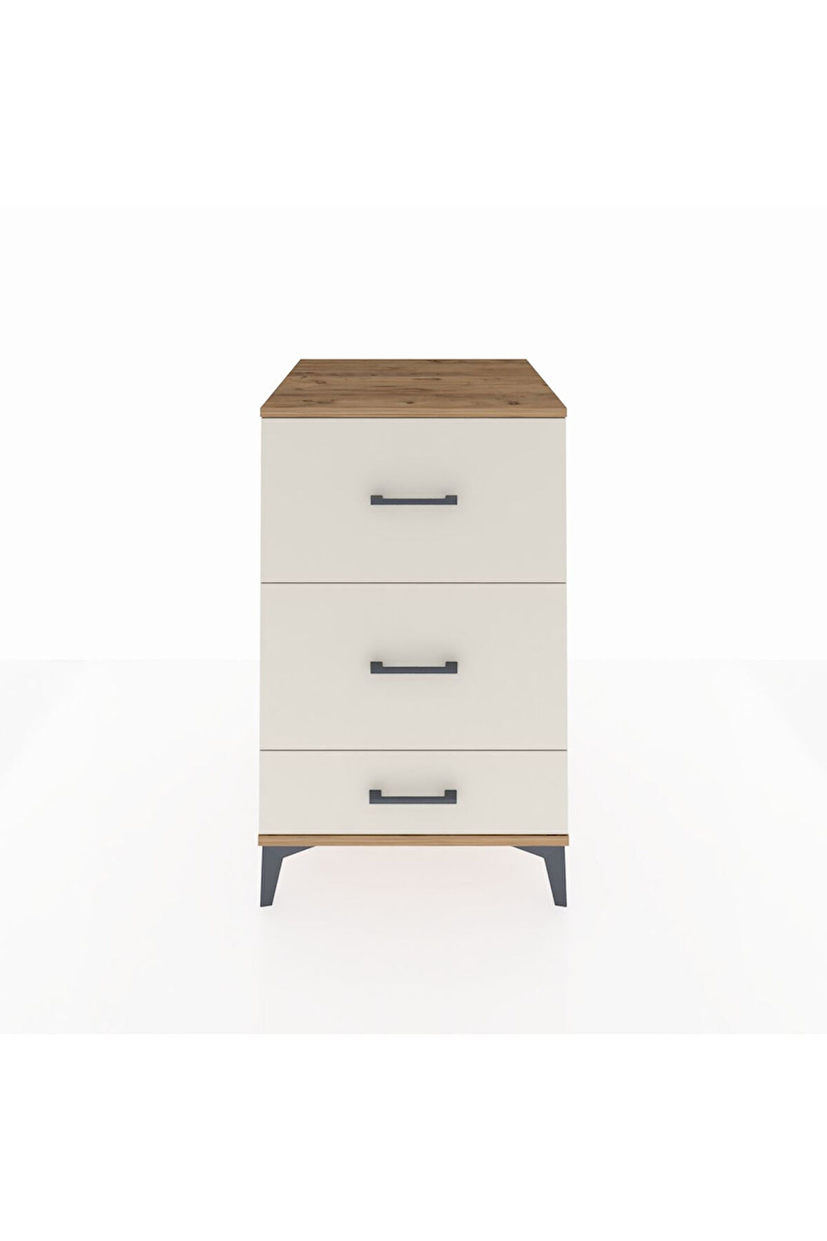 Kronos Komodin 3 Çekmeceli 60x59x96 Çam-Aytaşı