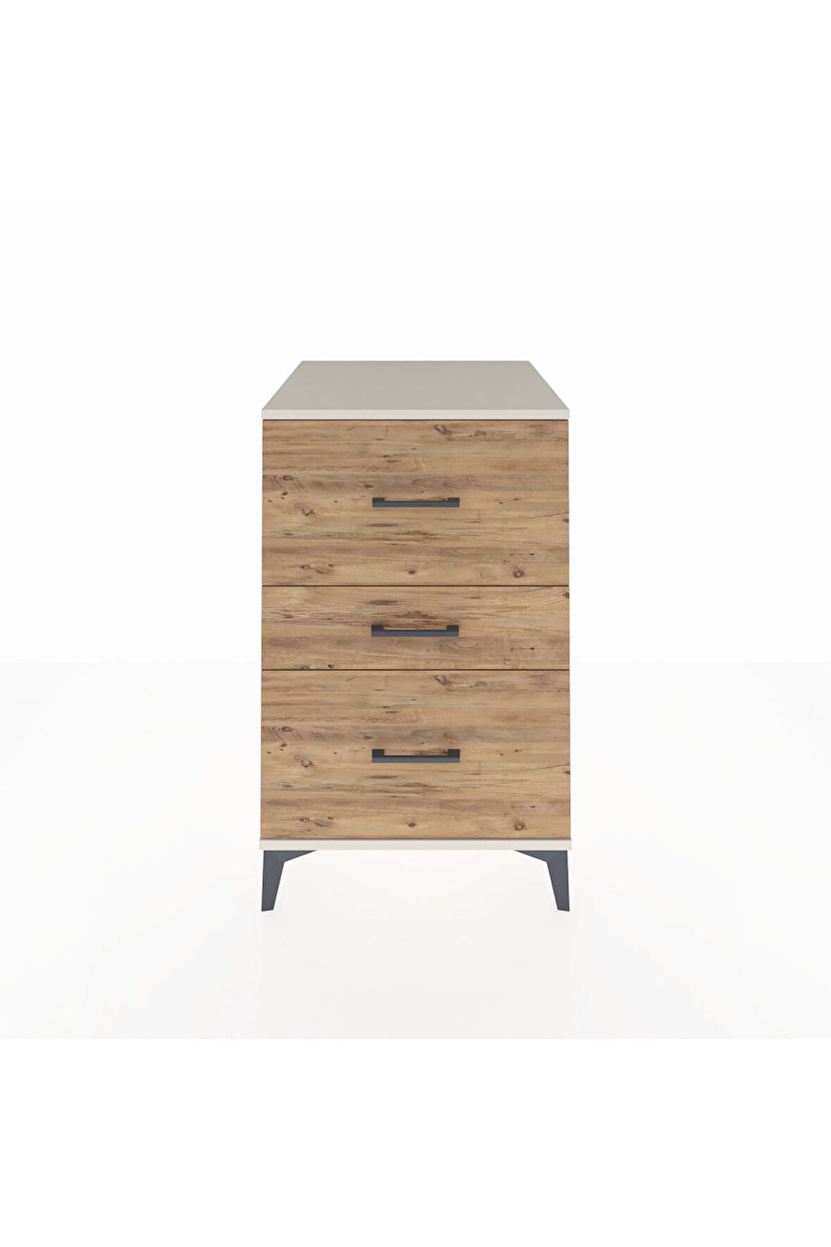 Kronos Komodin 3 Çekmeceli 60x59x96 Aytaşı-Çam