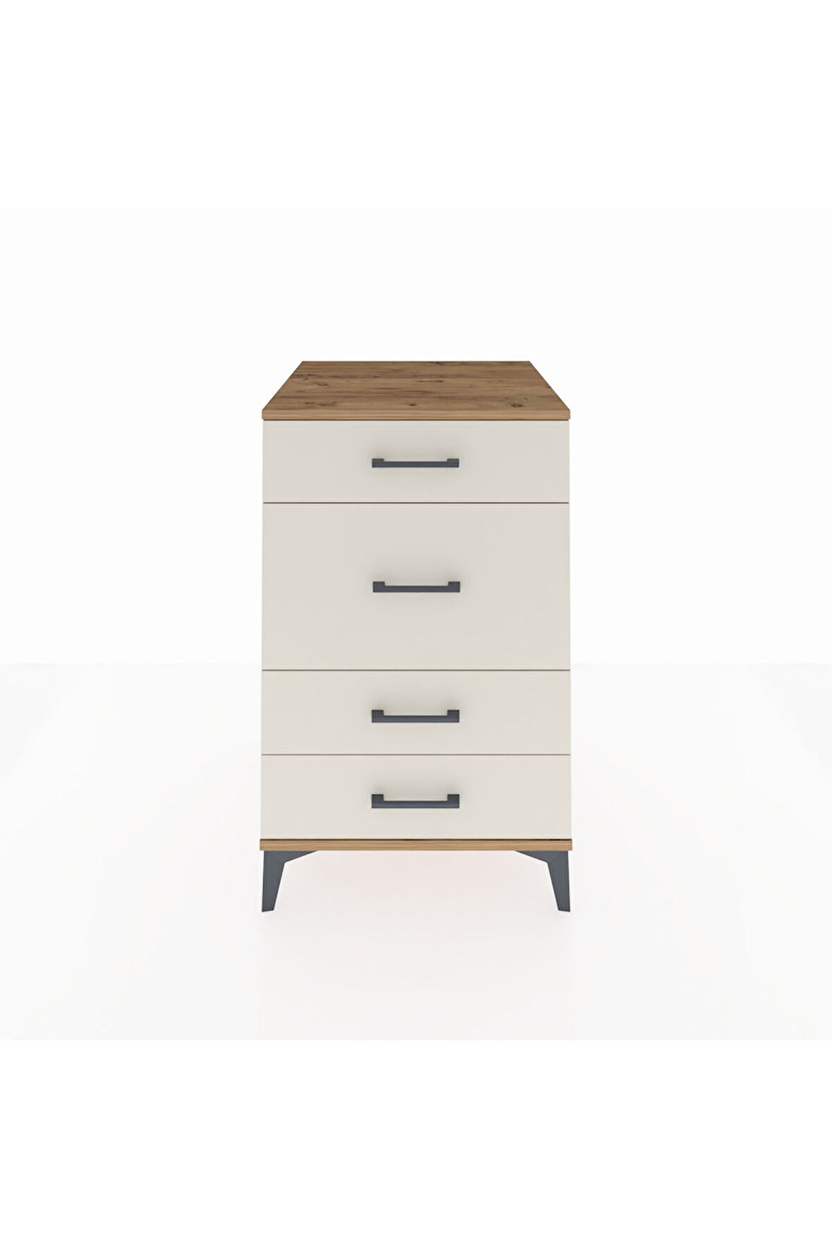 Kronos Komodin 4 Çekmeceli 60x59x96 Çam-Aytaşı
