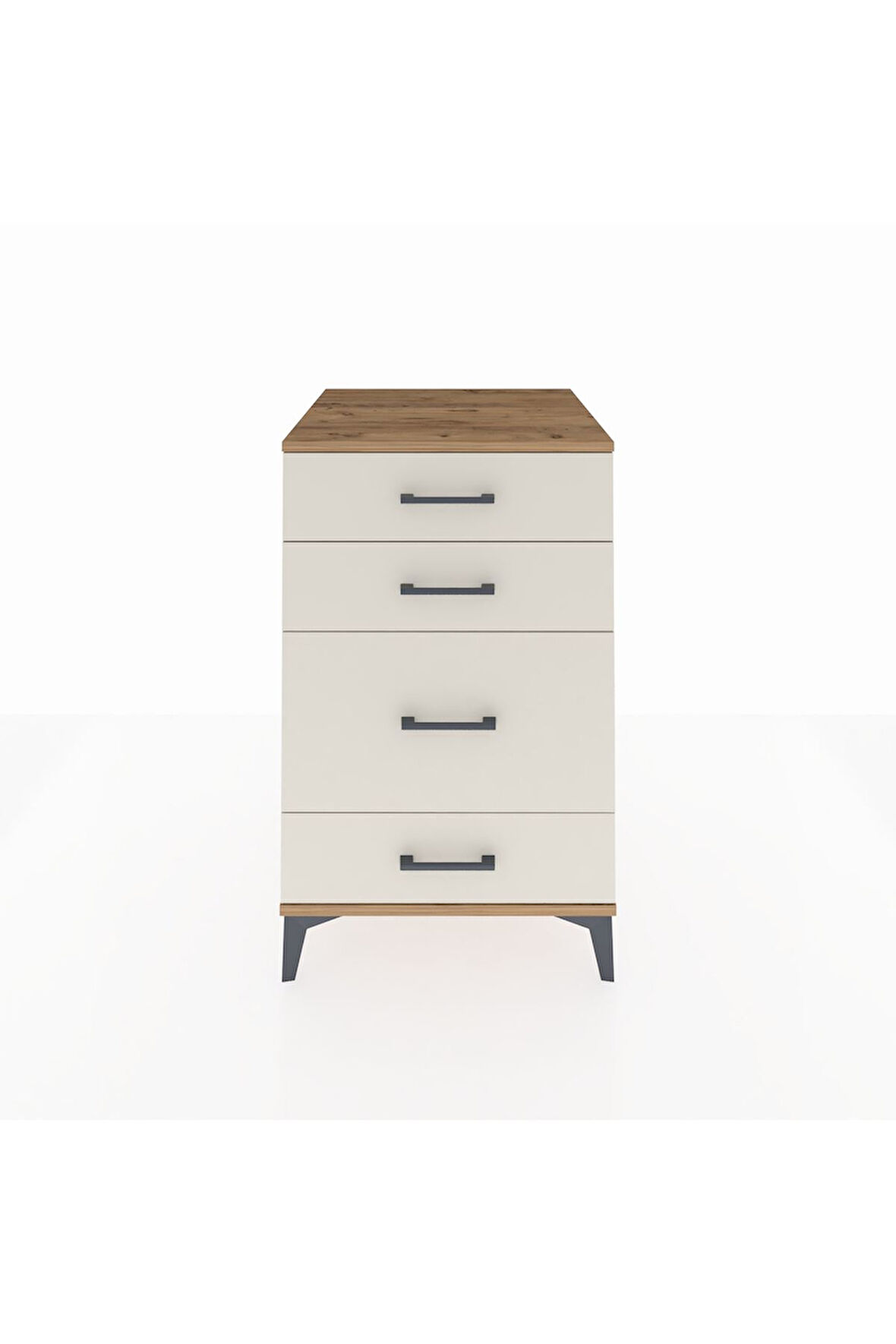 Kronos Komodin 4 Çekmeceli 60x59x96 Çam-Aytaşı