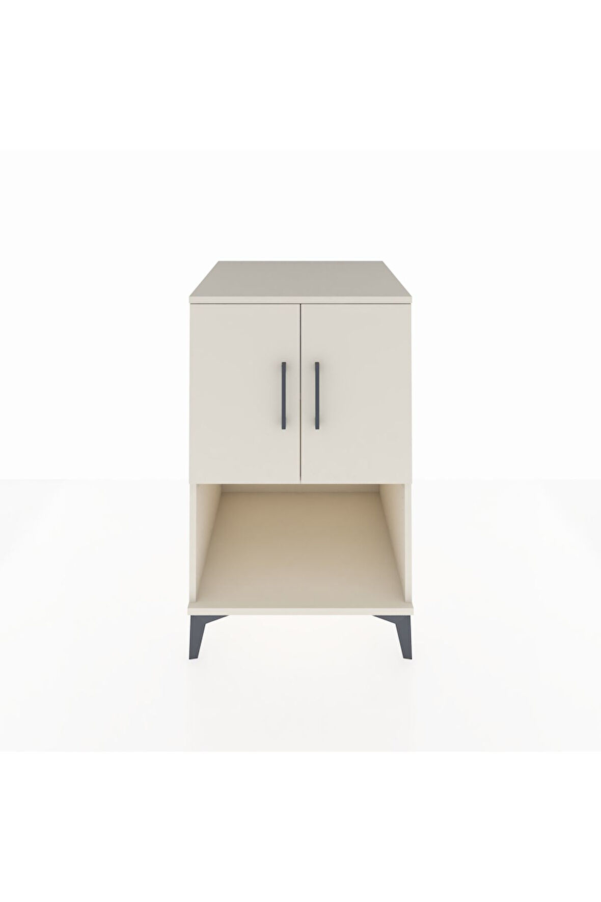 Kronos Komodin 2 Raflı 2 Kapaklı 60x59x96 Aytaşı-Aytaşı