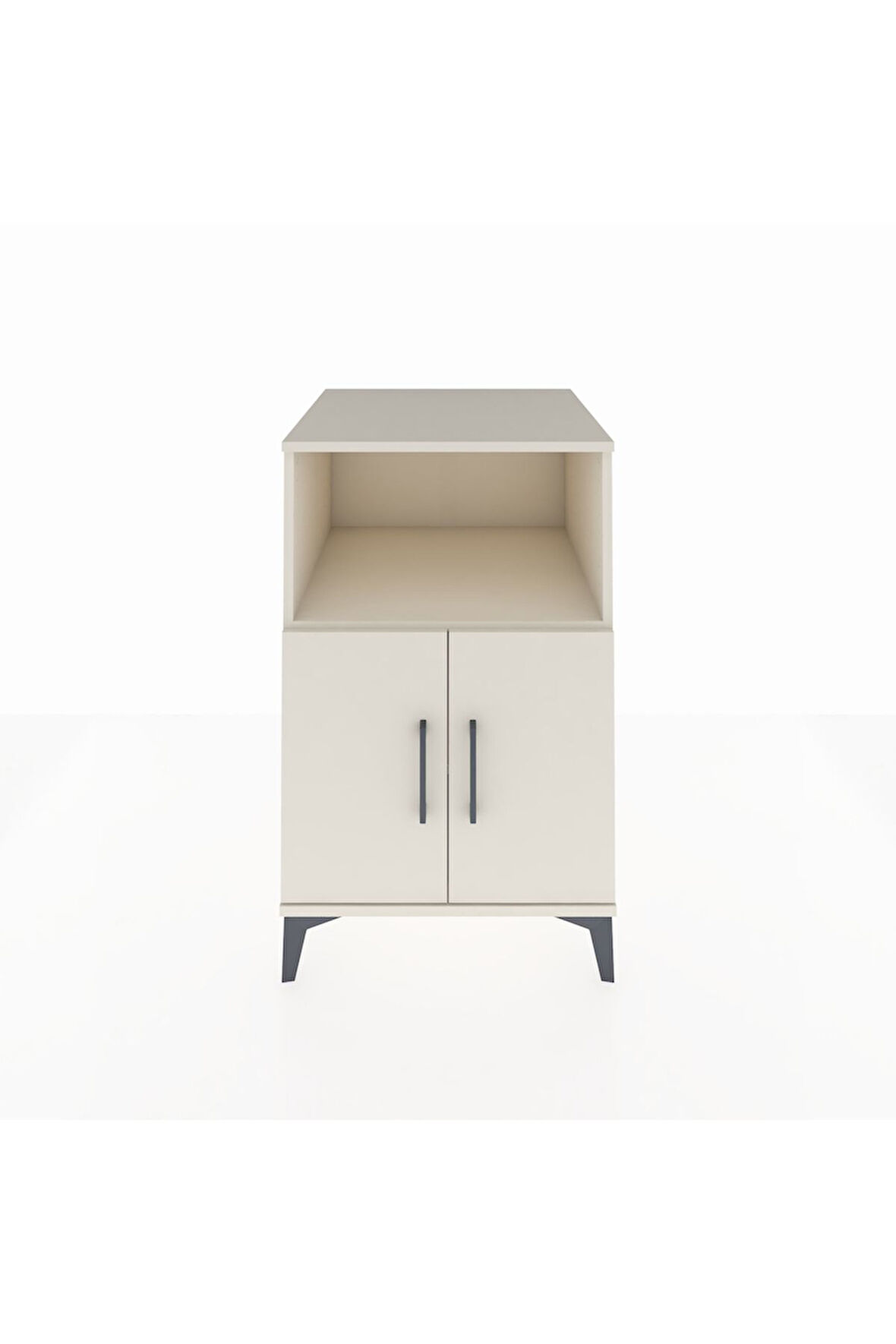 Kronos Komodin 2 Raflı 2 Kapaklı 60x59x96 Aytaşı-Aytaşı