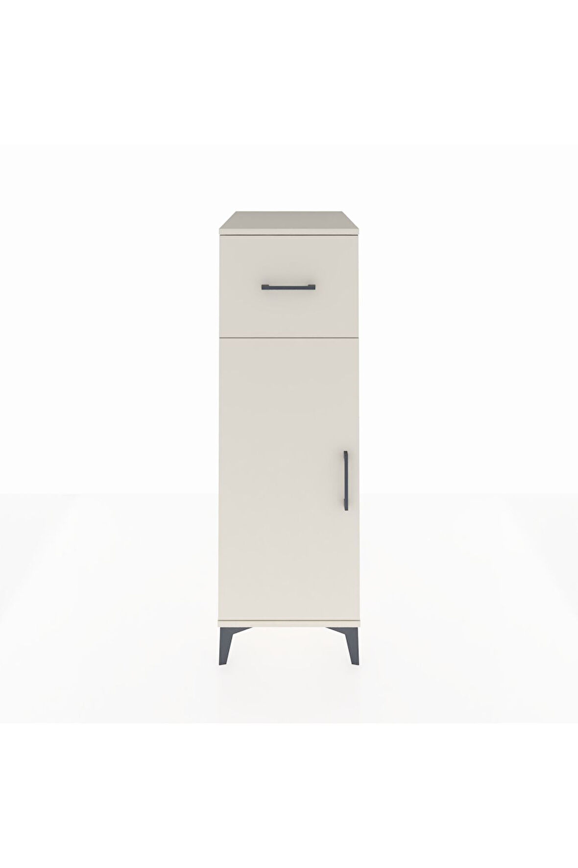Kronos Dolap 2 Raflı Tek Çekmeceli Tek Kapaklı 44x59x134 Aytaşı-Aytaşı