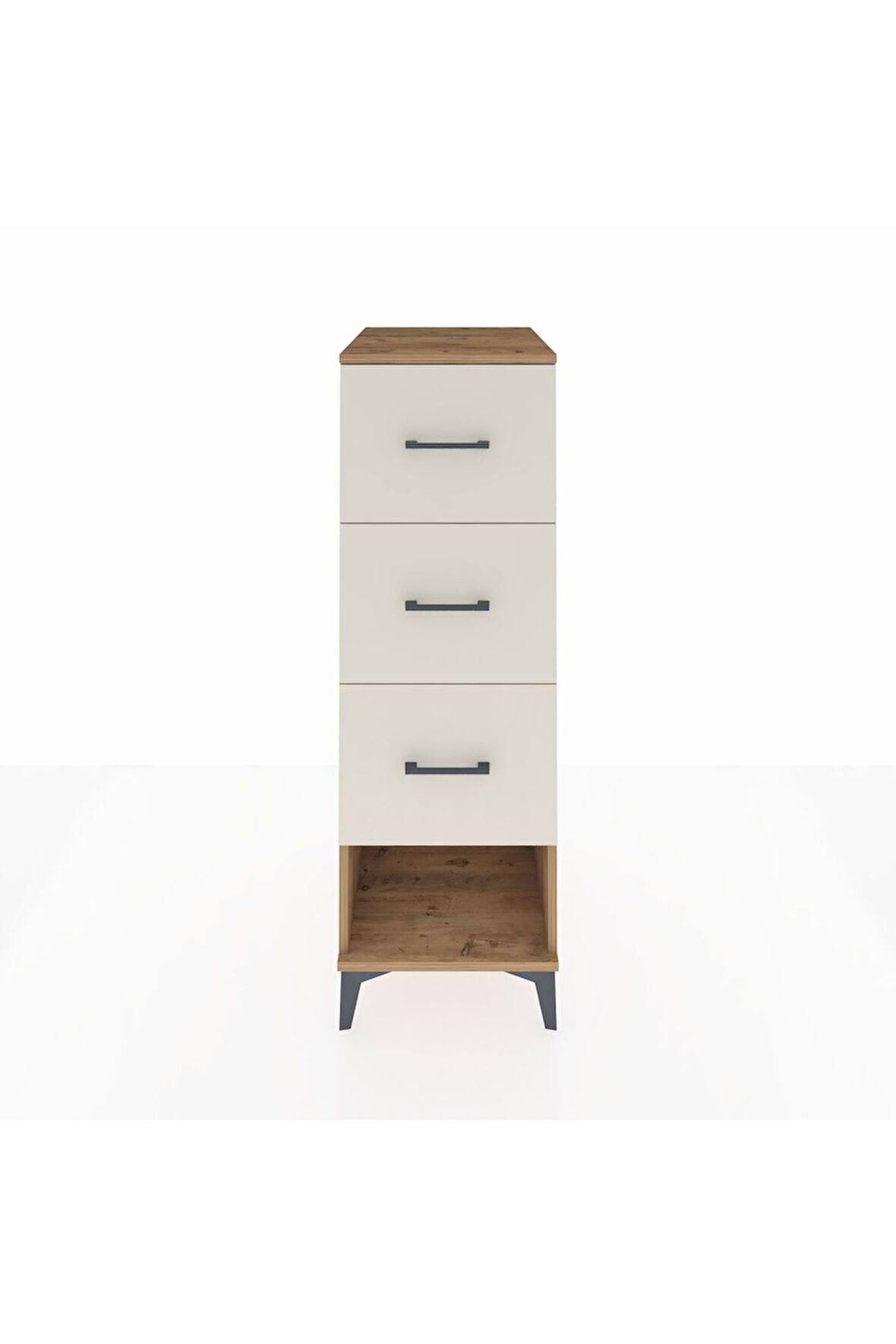 Kronos Dolap 3 Çekmeceli 44x59x134 Çam-Aytaşı
