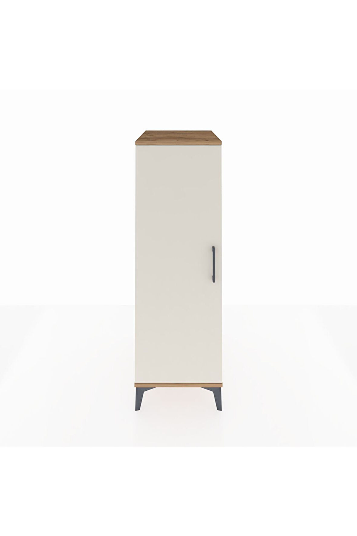 Kronos Dolap 2 Raflı Tek Kapaklı 44x59x134 Çam-Aytaşı