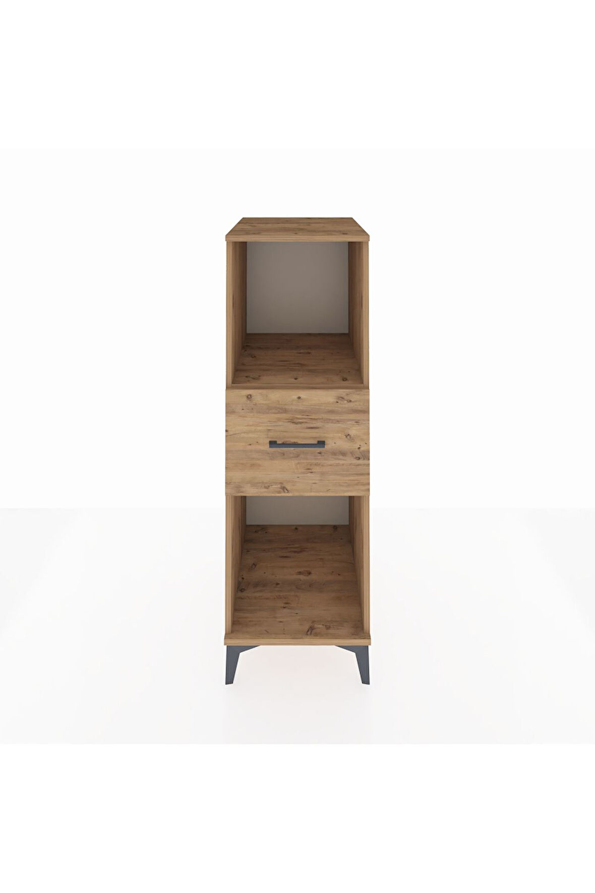 Kronos Dolap Tek Raflı Tek Çekmeceli 44x59x134 Çam-Çam