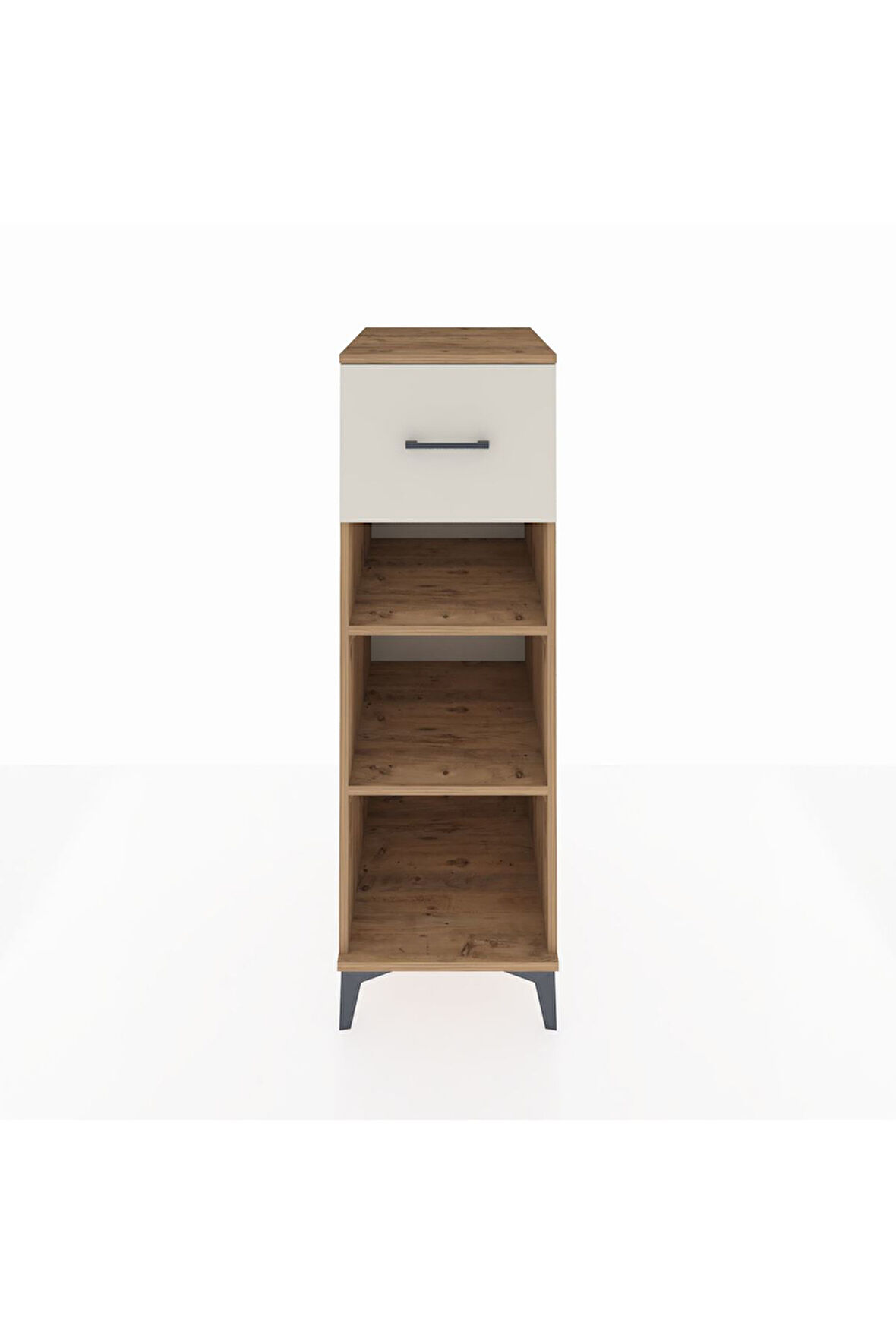 Kronos Dolap 2 Raflı Tek Çekmeceli 44x59x134 Çam-Aytaşı