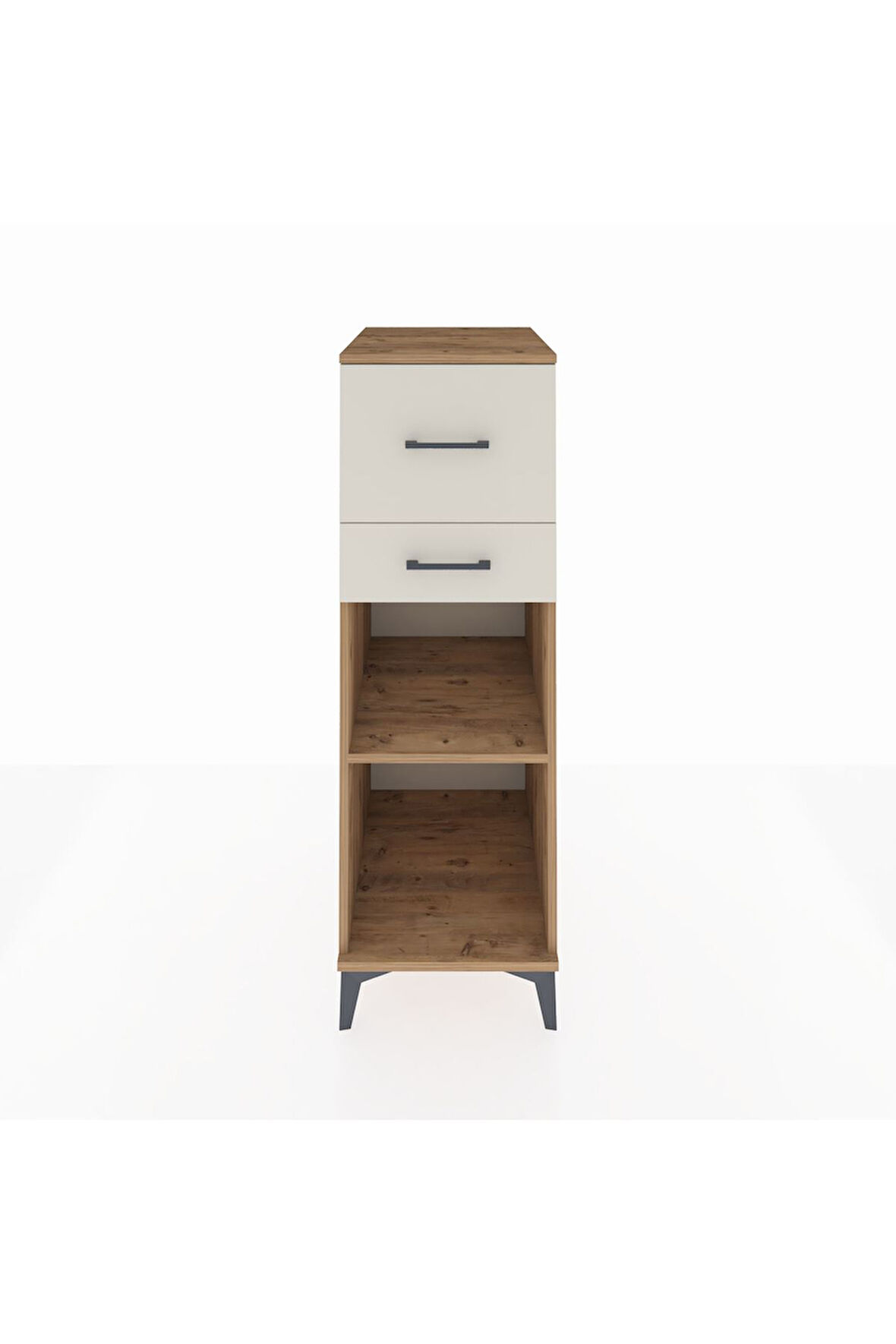 Kronos Dolap Tek Raflı 2 Çekmeceli 44x59x134 Çam-Aytaşı