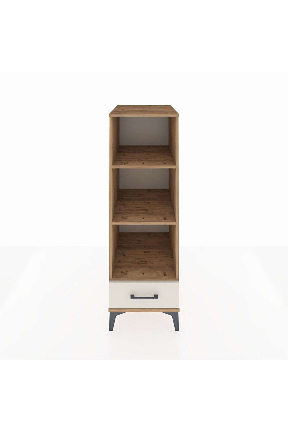 Kronos Dolap 3 Raflı Tek Çekmeceli 44x59x134 Çam-Aytaşı