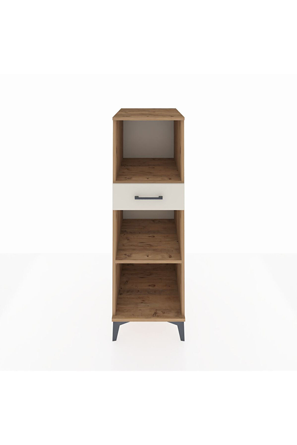 Kronos Dolap 2 Raflı Tek Çekmeceli 44x59x134 Çam-Aytaşı