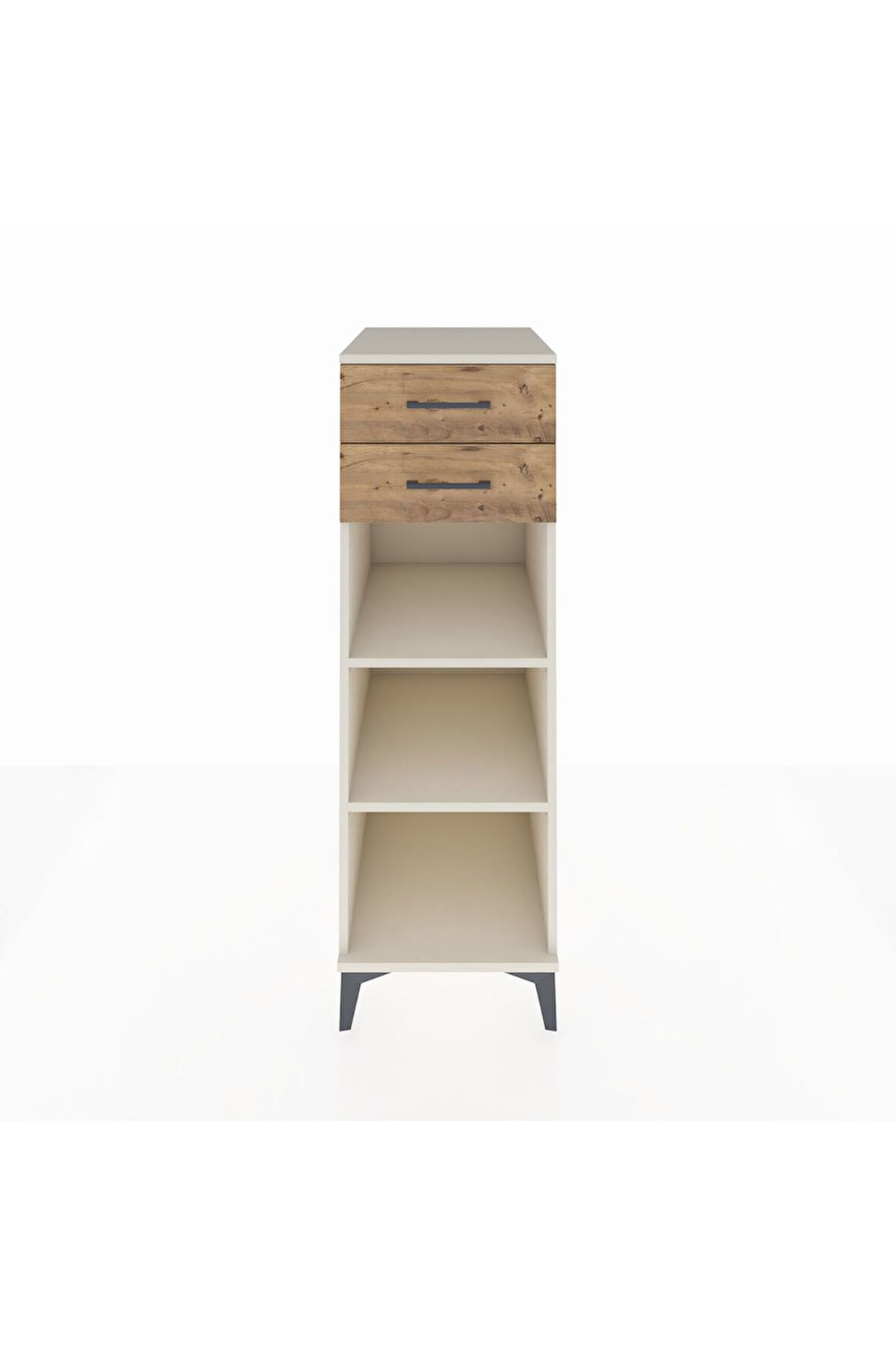 Kronos Dolap 2 Raflı 2 Çekmeceli 44x59x134 Aytaşı-Çam