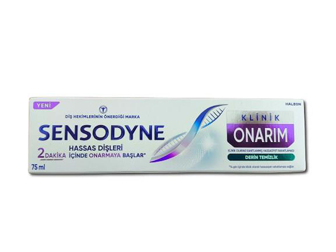 Sensodyne Klinik Onarım Derin Temizlik Diş Macun 75 Ml