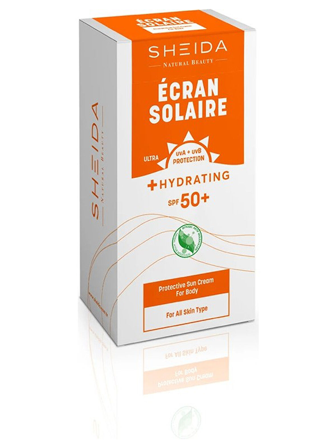 Sheida Écran Solaire Güneş Koruyucu Vücut  Kremi  150 Ml