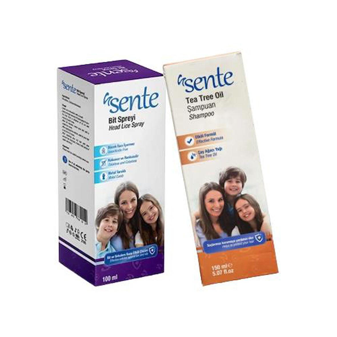 Sente Bit Set Sprey+ Metal Tarak+ Tto Şampuan