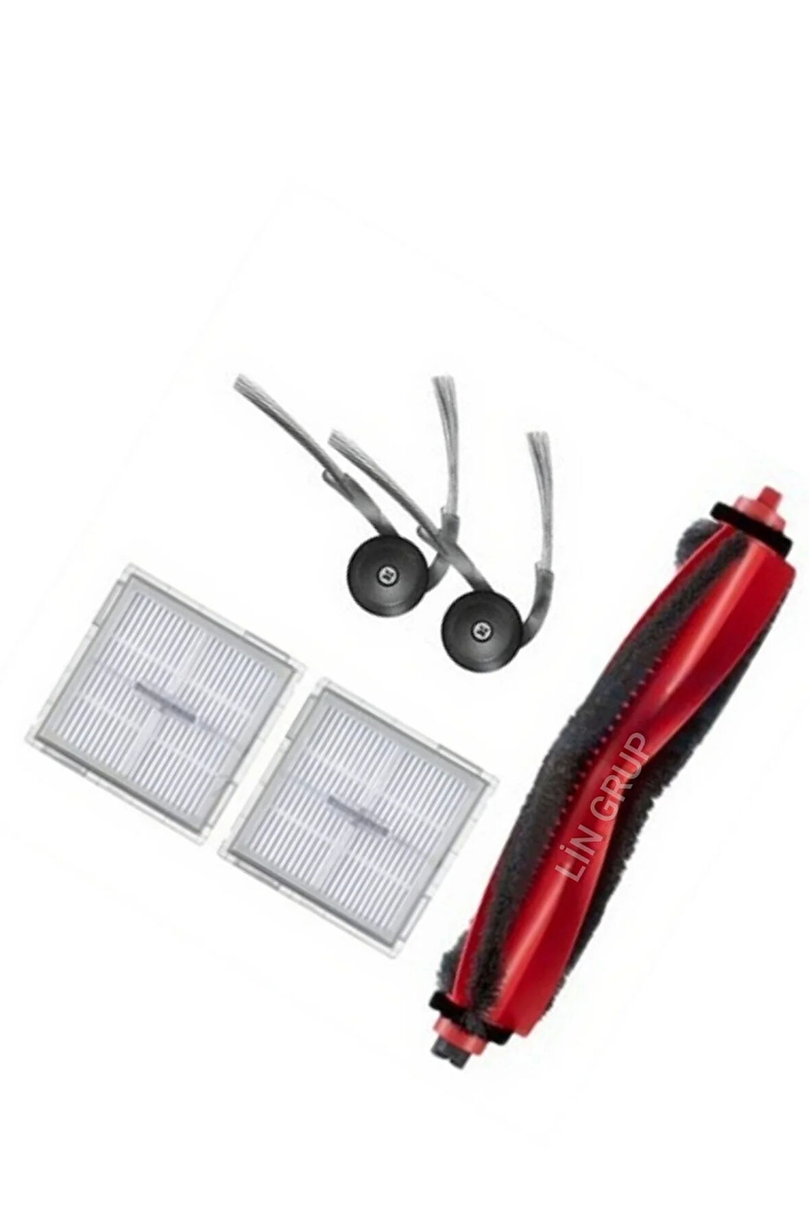 ROBOROCK S8 Pro modeli uyumlu yedek parça seti fırça filtre