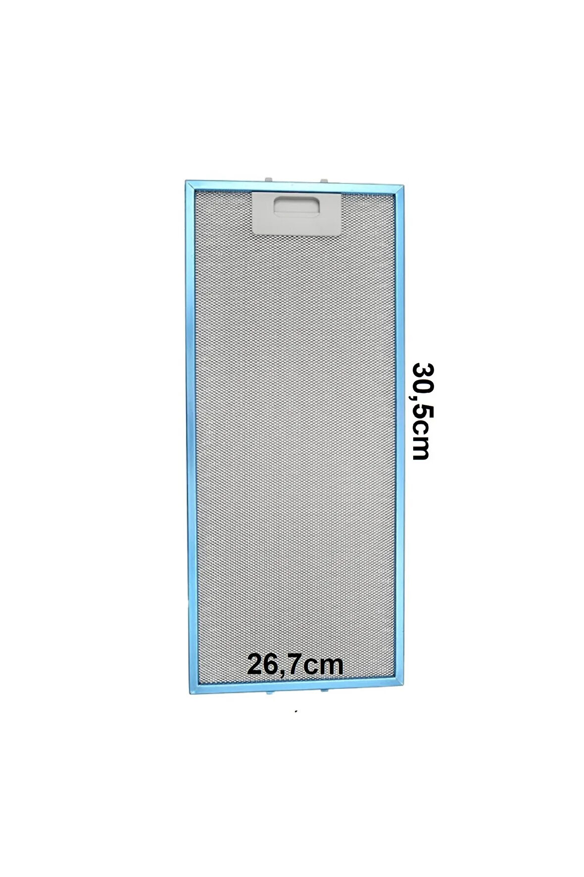 HCA 92741 B Ankastre Davlumbaz Aspiratör Alüminyum Yağ Süzgeç Tel Kaset Filtre 26,7x30,5