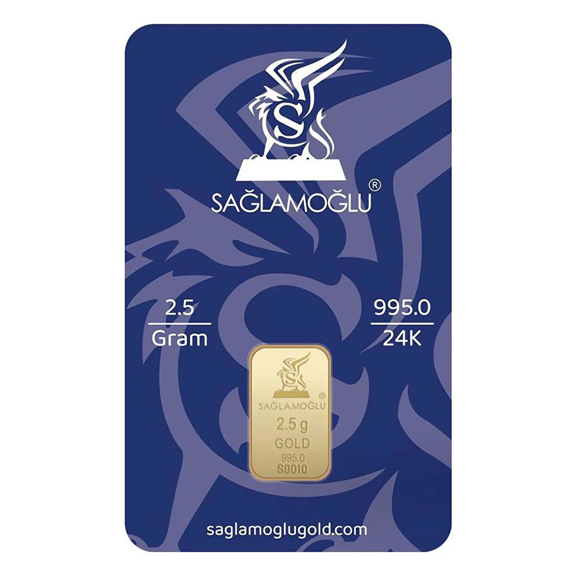 2.5 gr 24 Ayar Sağlamoğlu Gram Altın