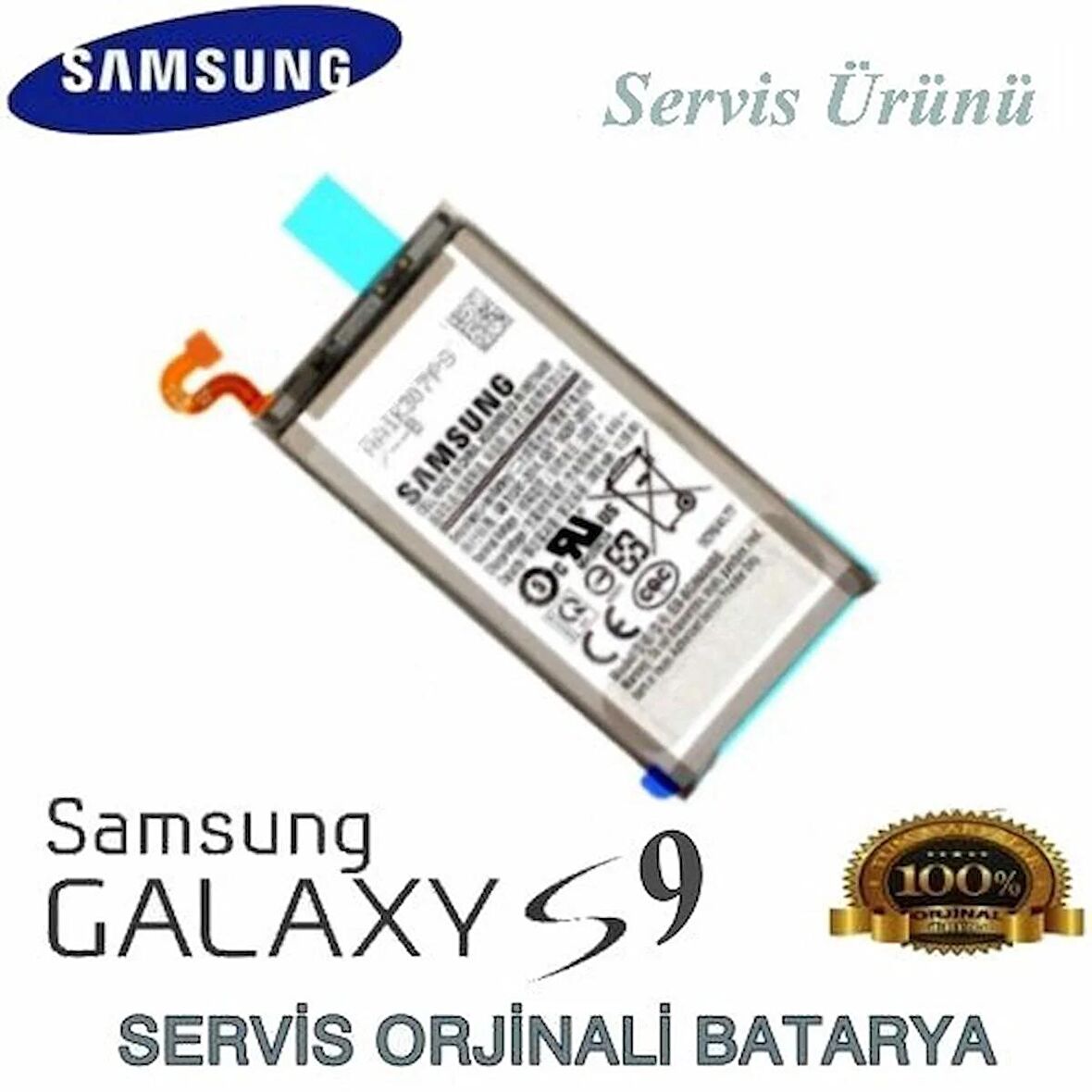 Samsung Galaxy S9 Batarya Samsung G960 EB-BG960ABE Uyumlu Batarya