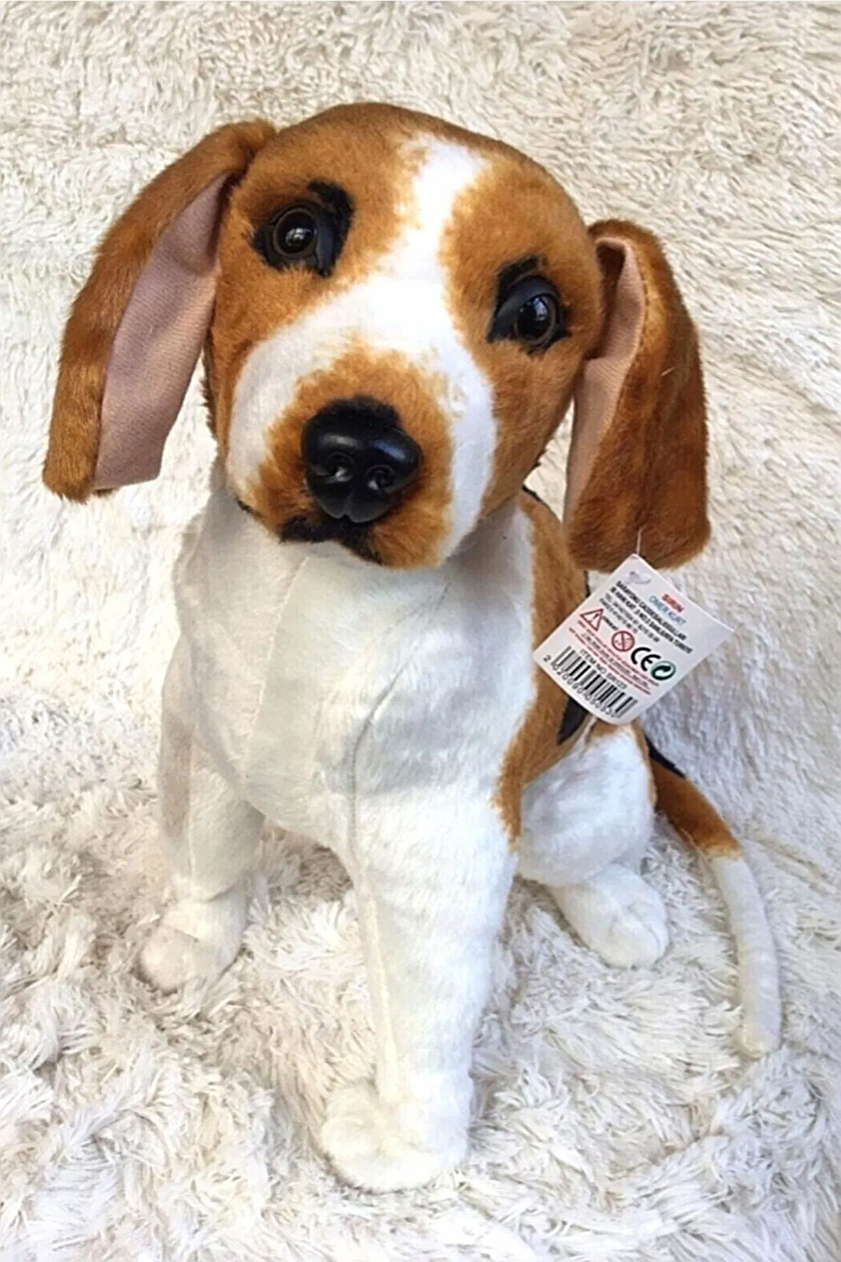 Sevimli Dost Köpek Peluş Oyuncak Uyku Ve Oyun Arkadaşı