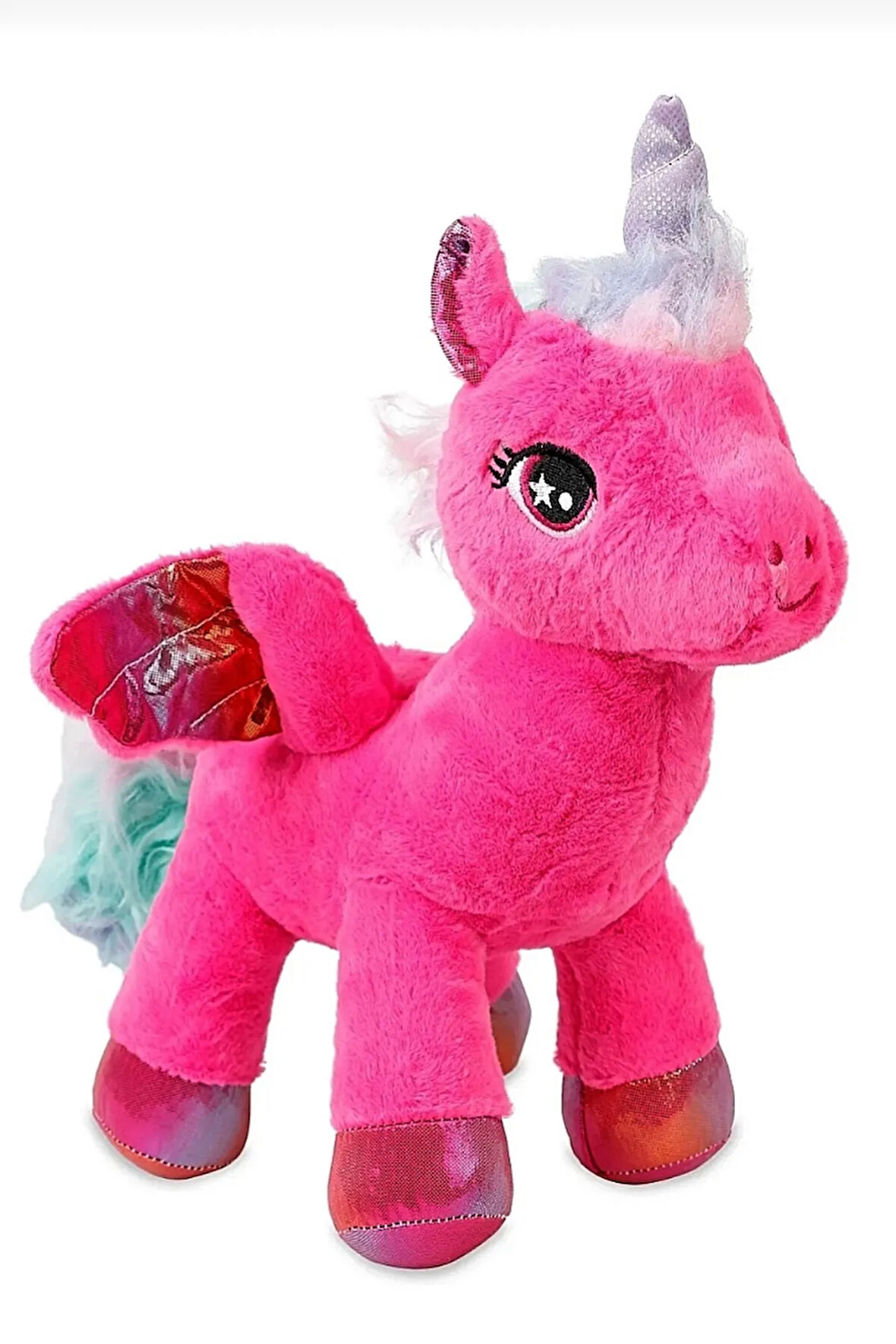 Kanatlı Unicorn At 30 Cm Oyuncak Peluş Pony At Uyku Ve Oyun Arkadaşı Mama