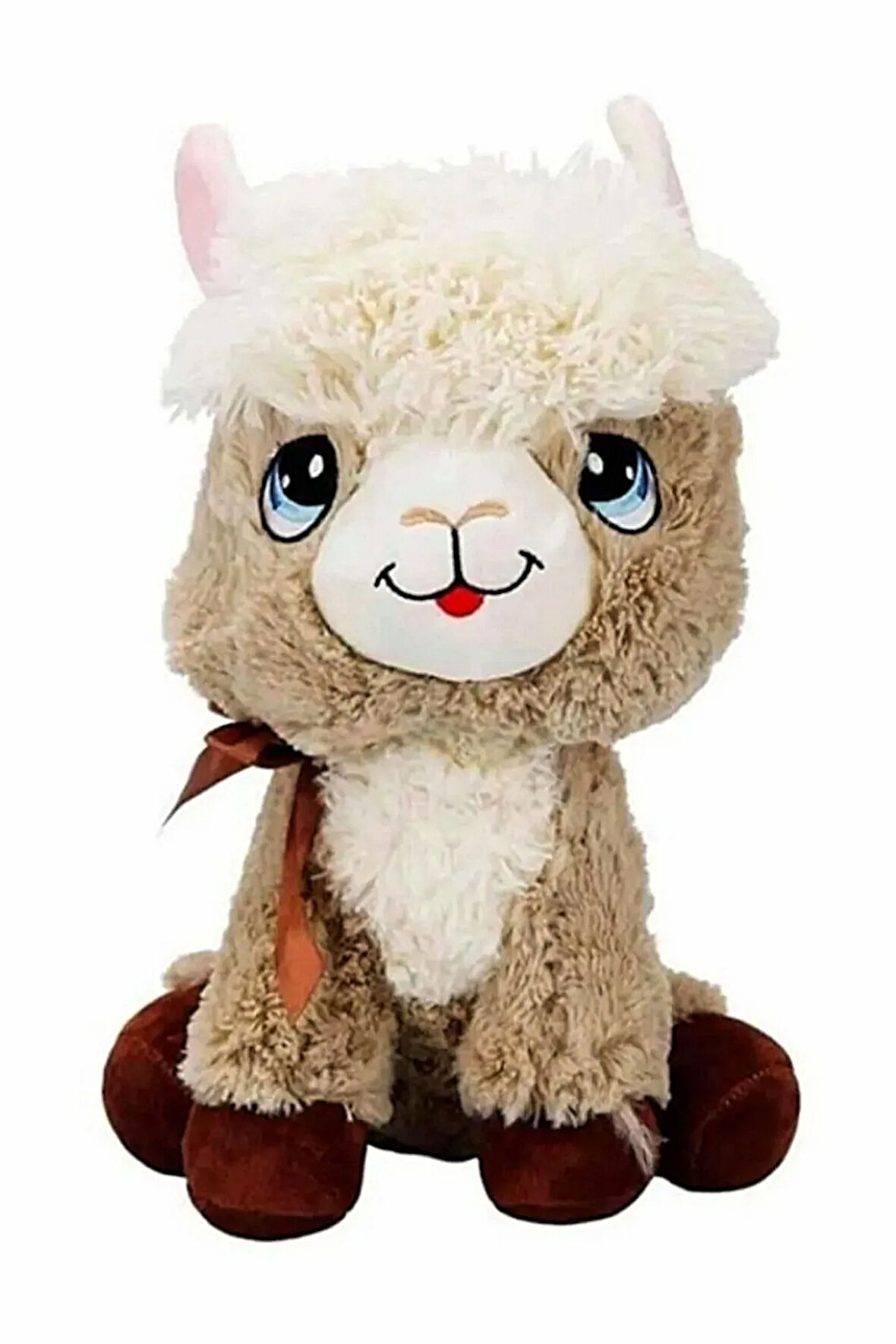 Sevimli Büyük Boy Peluş Lama Oyuncak Uyku & Oyun Arkadaşı 30 Cm Sunman Mama