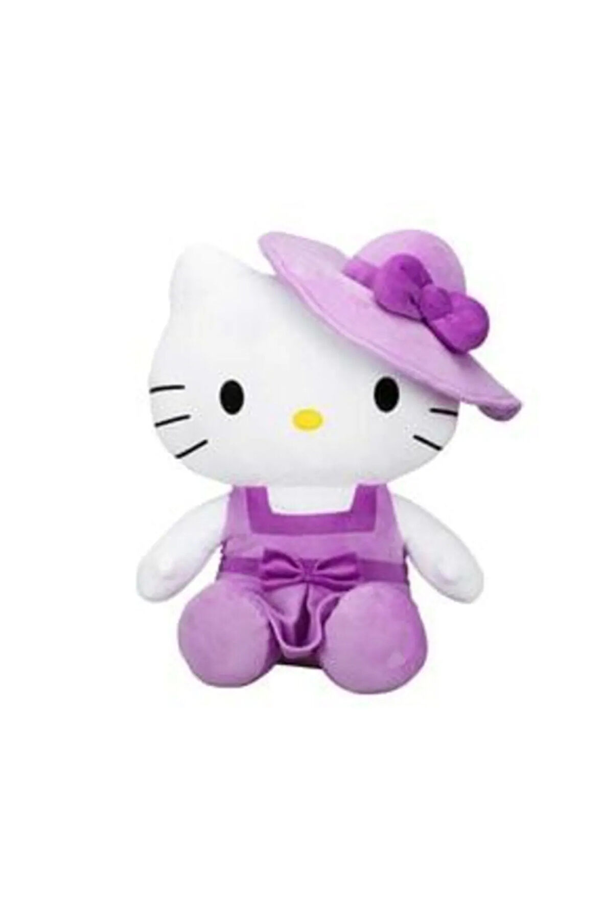 Sunman Lisanslı Hello Kitty Şapkalı Peluş Kedi