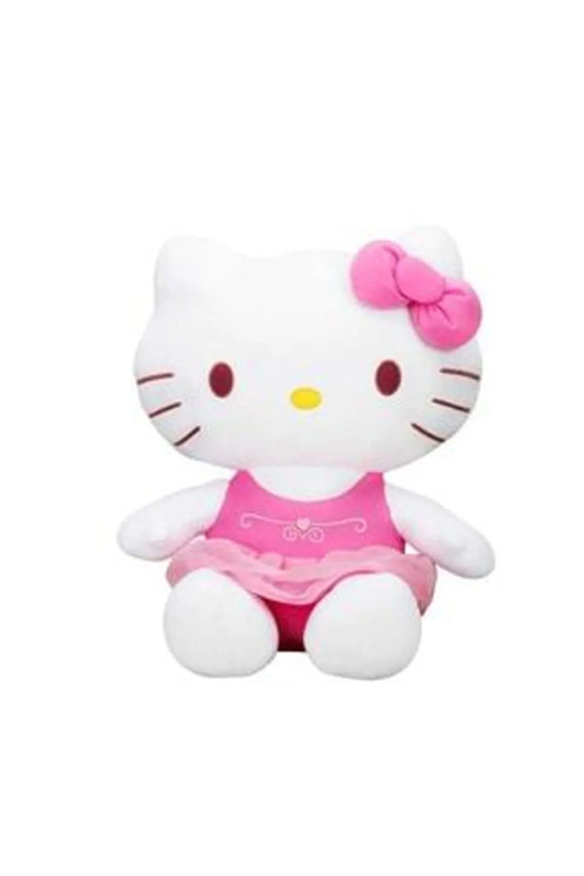 Pembe Hello Kitty Fiyonklu Peluş 50 Cm--skradapelus23