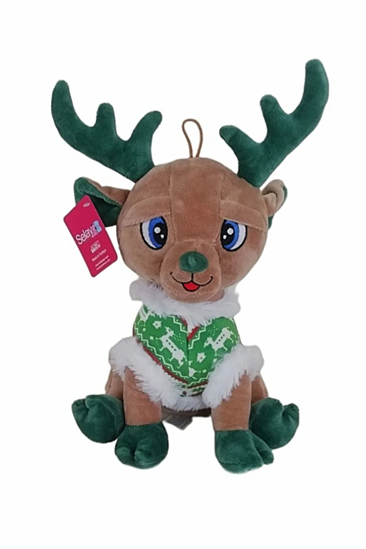 Sevimli Peluş Geyik 28 Cm Oyuncak Hediyelik
