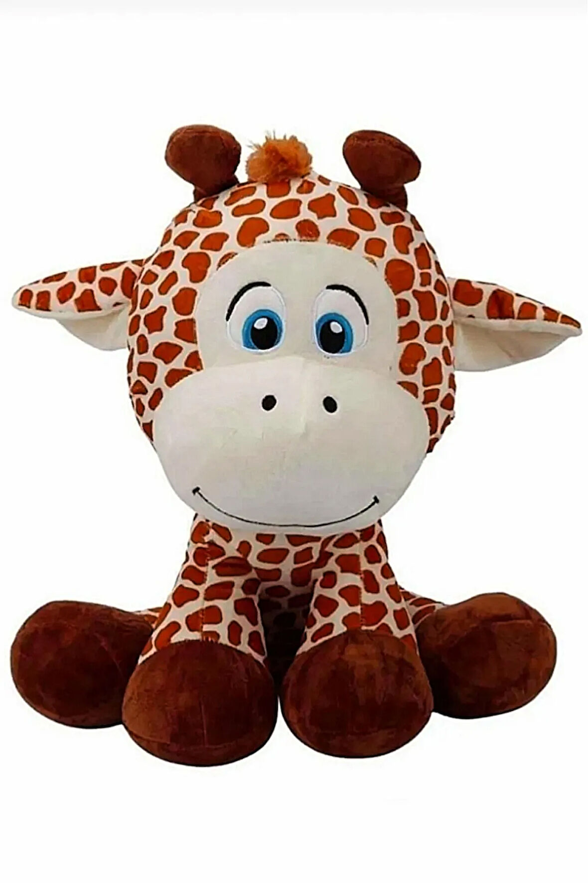 Sevimli Oturan Peluş Zürafa Zuzu Oyuncak Uyku Ve Oyun Arkadaşı Sunman Mama