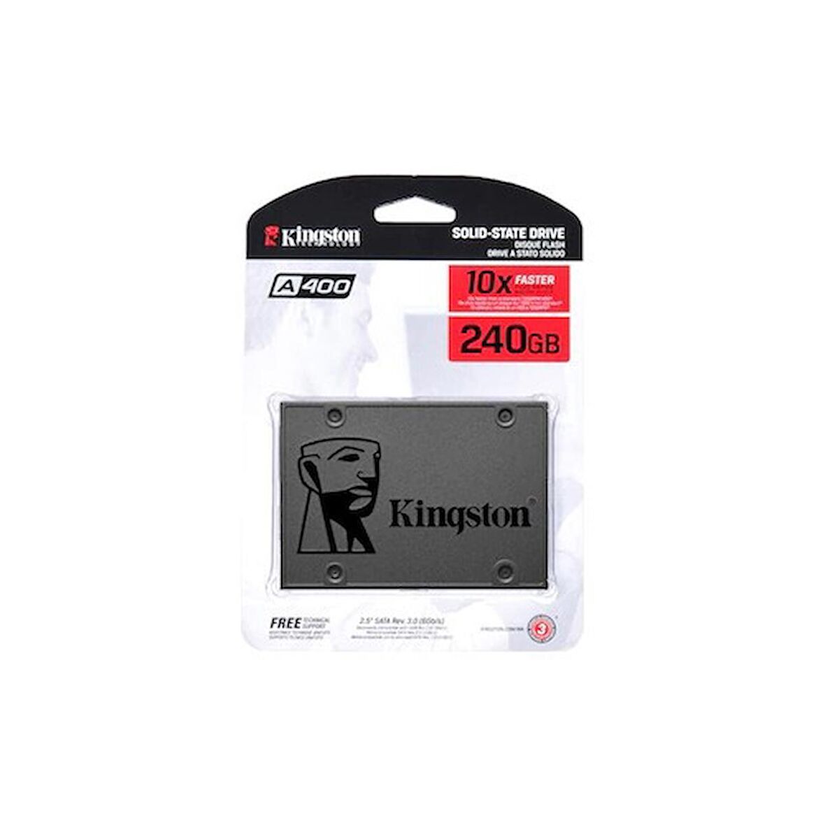 Kingston SA400S37 Sata 3.0 250 GB SSD