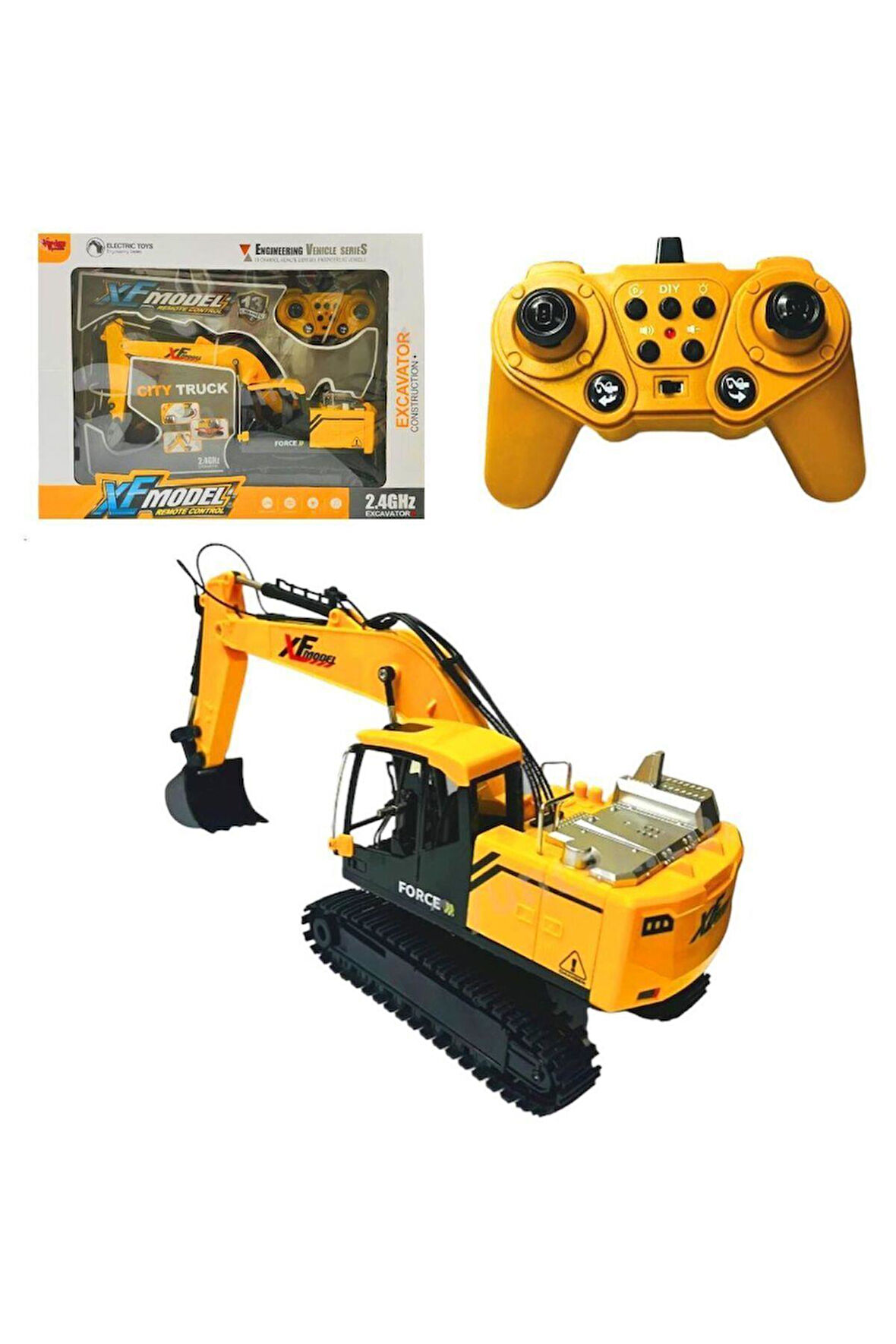 Seçtim Aldım Uzaktan Kumandalı Kazıcı 13 Fonksiyonlu Şarjlı Sesli Işıklı 2.4 Ghz 3
