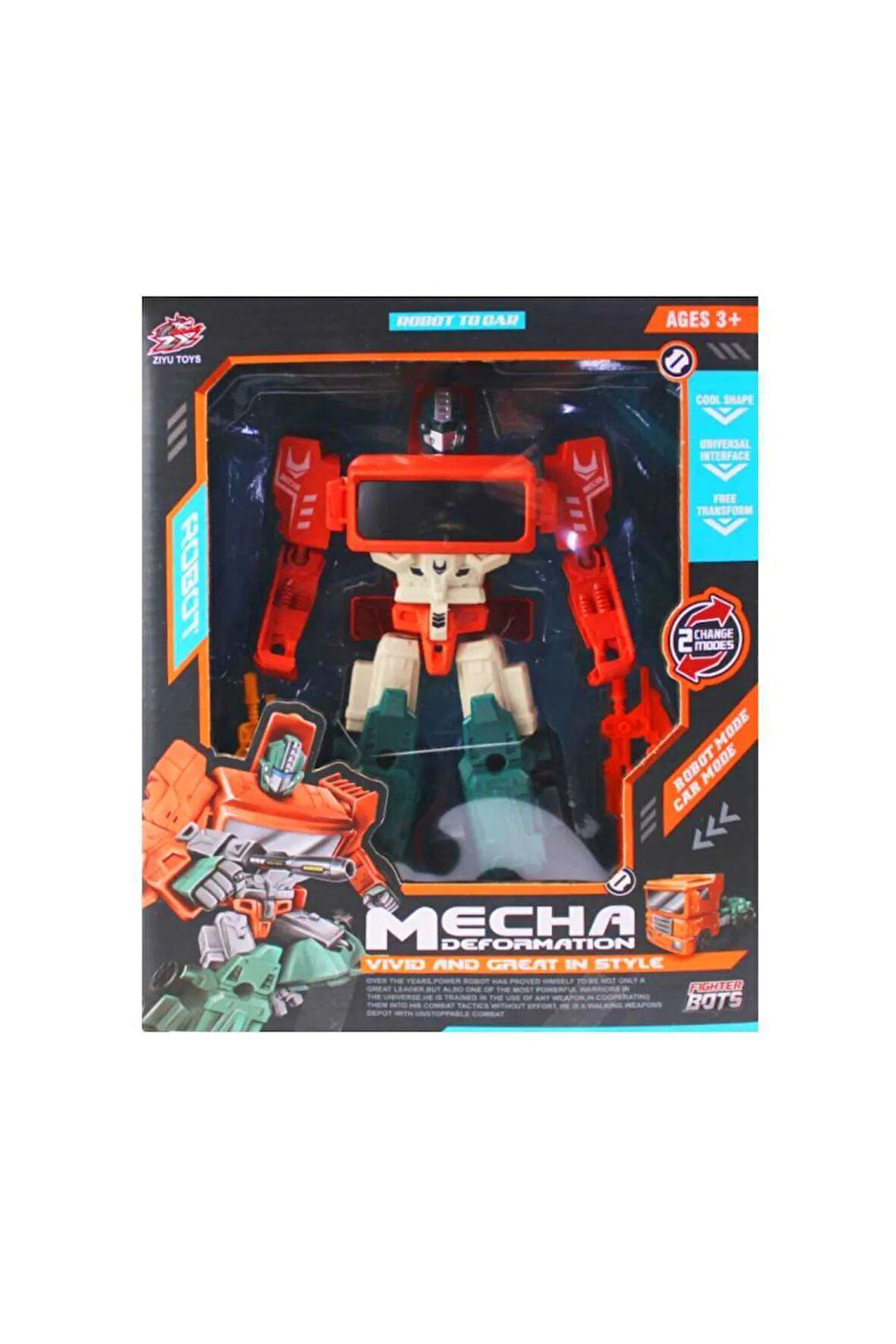 SEÇTİM ALDIM KZL TRANSFORMERS L015-76 ROBOT ARABA MECHA DEFORMATİON 3+