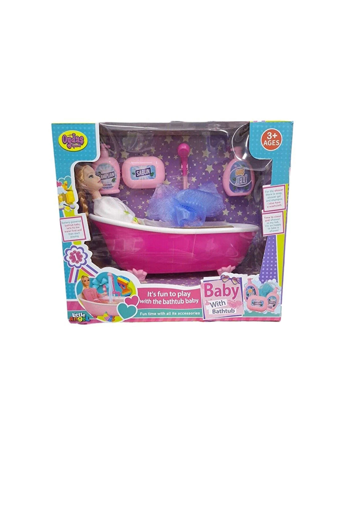 Seçtim Aldım Oydaş Little Angel Bebek 02605 Küvetli Pilli 3