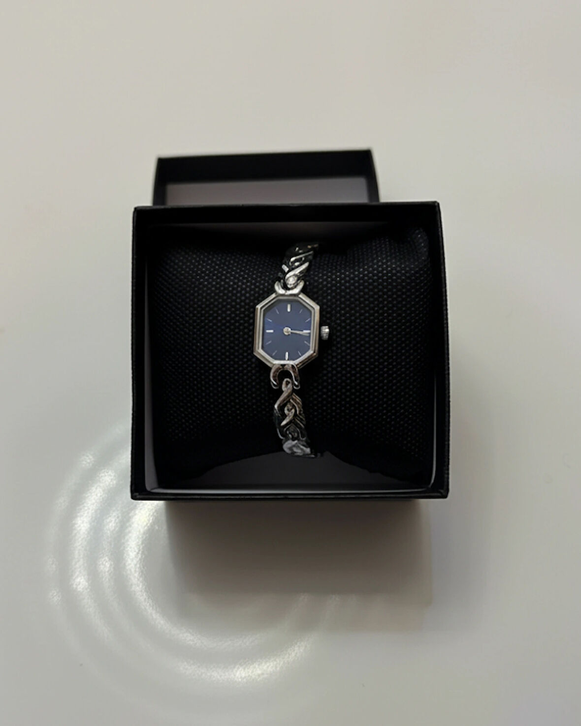 Mavi Kadran Zırh Bileklik Saat