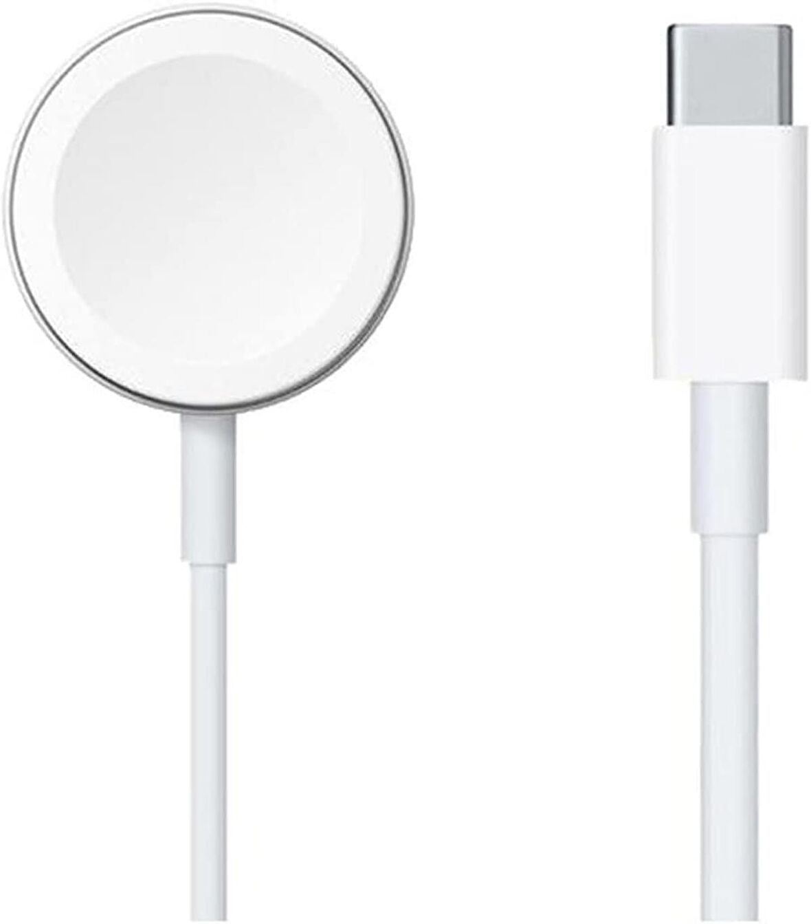 Manyetik Kablosuz Akıllı Saat Hızlı Şarj Cihazı Type-C girişli Apple Watch Serisi 8/7/SE/6/5/4/3/2/1-1M Kablo ile Uyumlu