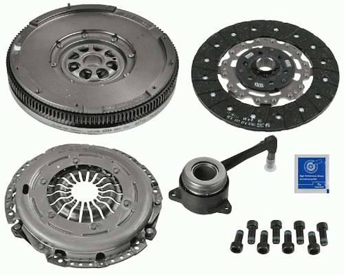 Sachs 2290601070 Volant Debriyaj Set Kit 4P Transporter T5 AXD 2.5TDI 03-08 070105266G