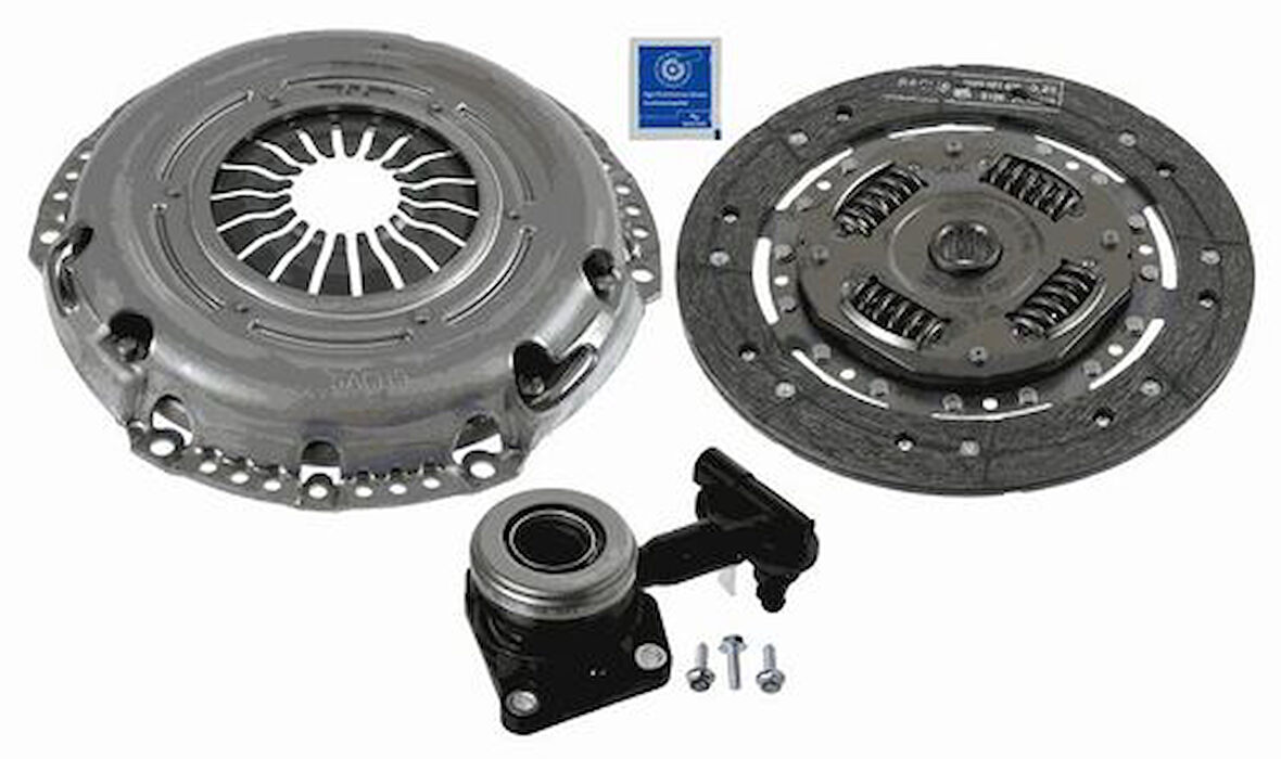 Sachs 3000990519 Debriyaj Seti Rulmanlı-3M51 7A564 Af-3S41 7540 Ford Mondeo Focus- C-Max 1.6-1.8 Benzinli 03- 3M517540A1K