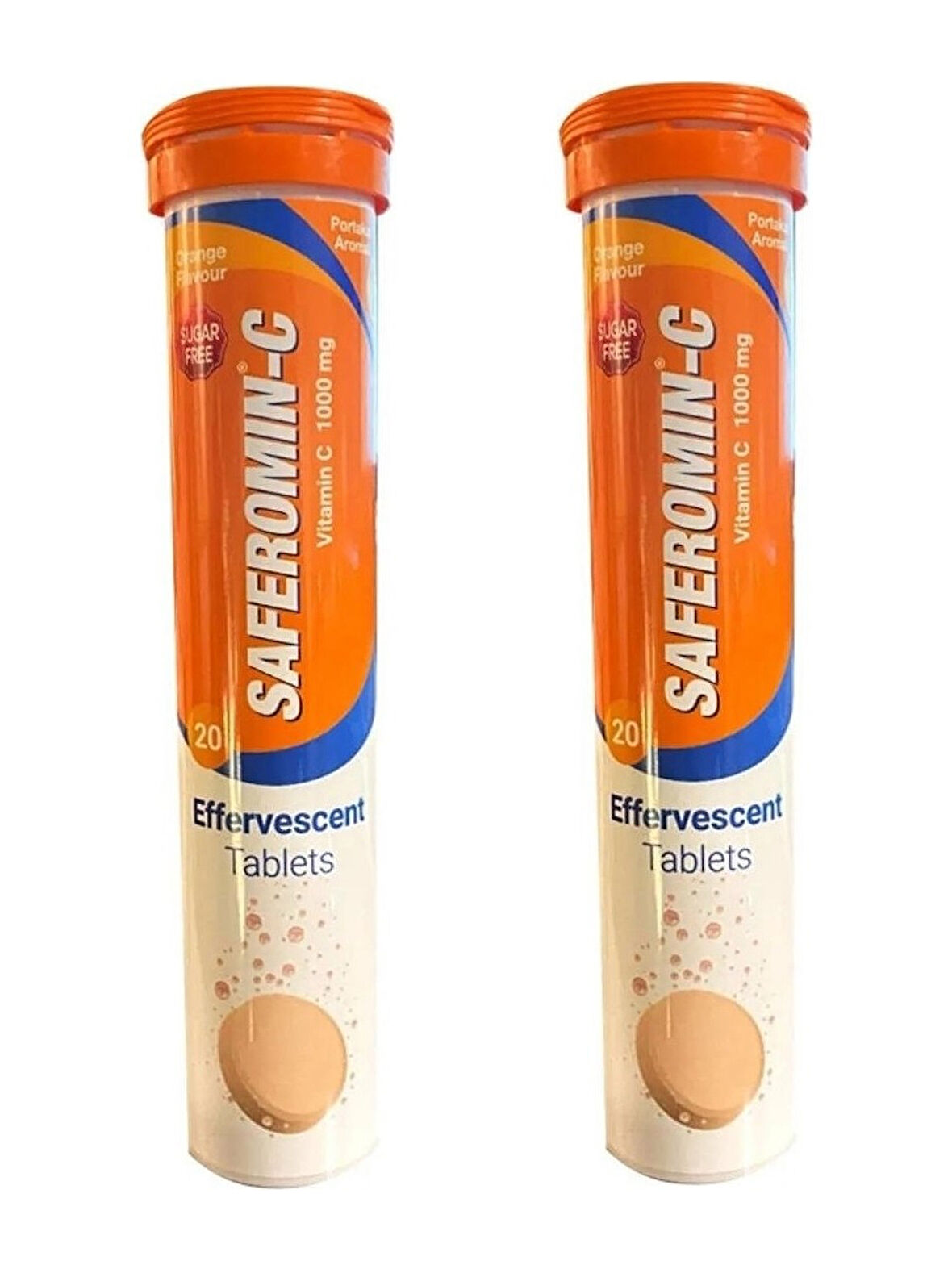 Saferomin-C Vitamini Effervecent 1000 Mg 20 Tablet - 2 Adet