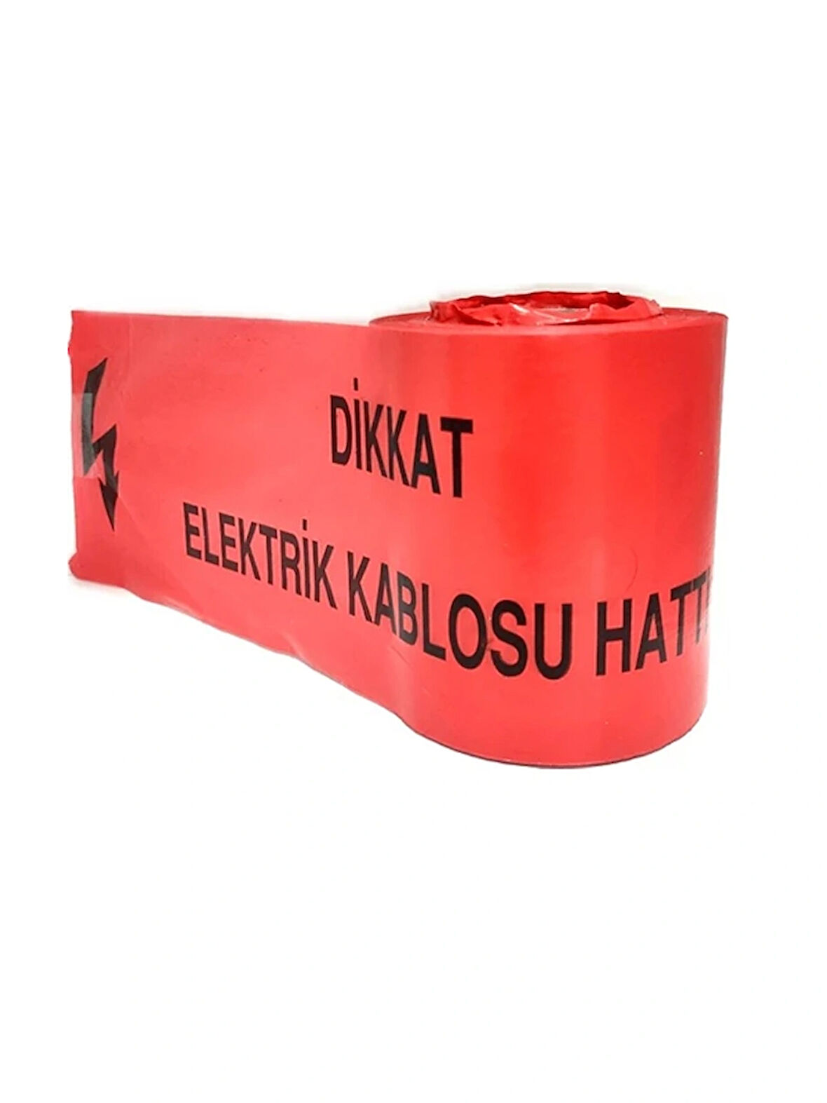 Safety Dikkat Elektrik Kablosu Hattı Ikaz Bandı 15CM Emniyet Şeridi Elektrik Kablosu Hattı Uyarı