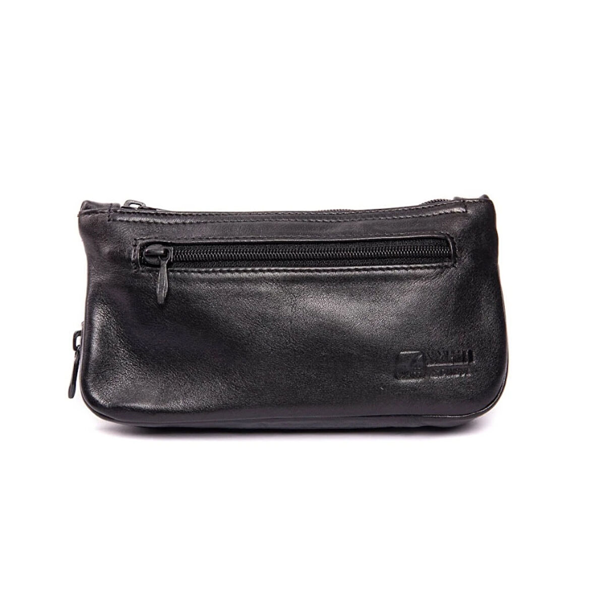 Şahin Siyah Deri Pipo Çantası 101801