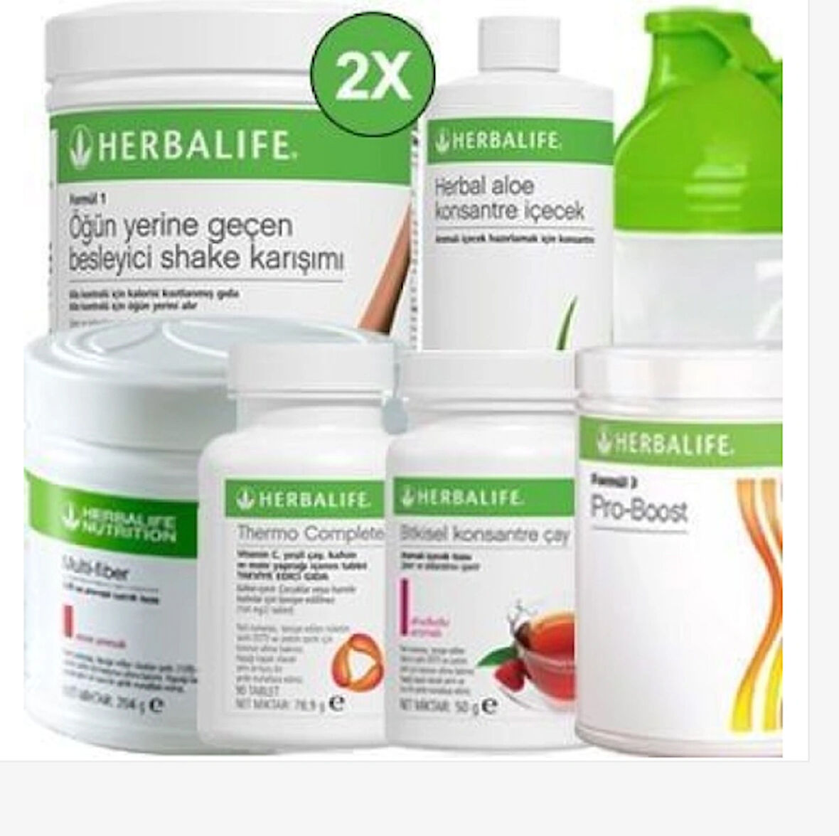 Herbalife Full Set (Sıkılaşma Etkili)