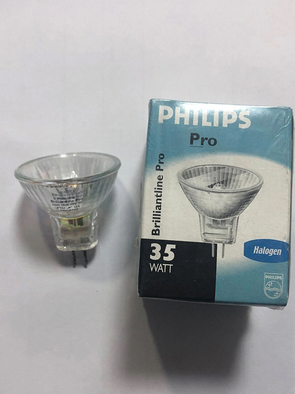 5 ADET PHILIPS 12V 35W MR 11 HALOJEN ÇANAK ÇAP:35mm