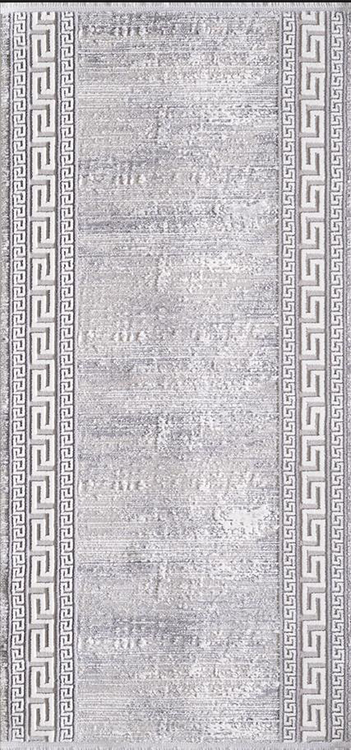 Artemis Halı Samoa 06433A Krem Gri Çizgi Desenli Halı
